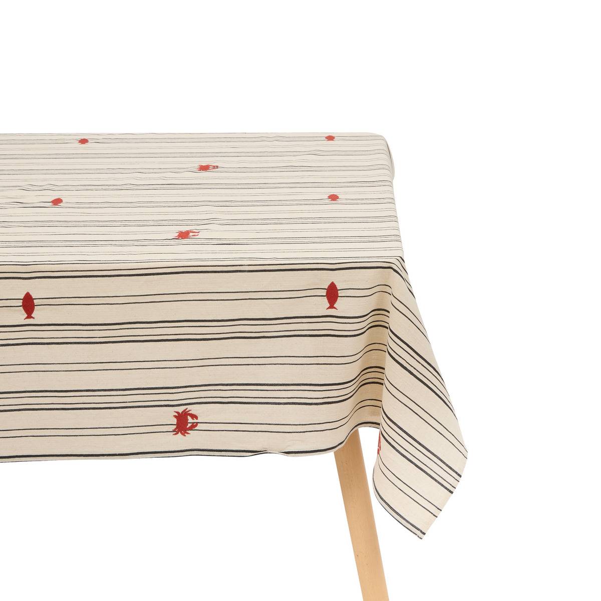 Nappe en coton OCEANIA beige, ATMOSPHERA