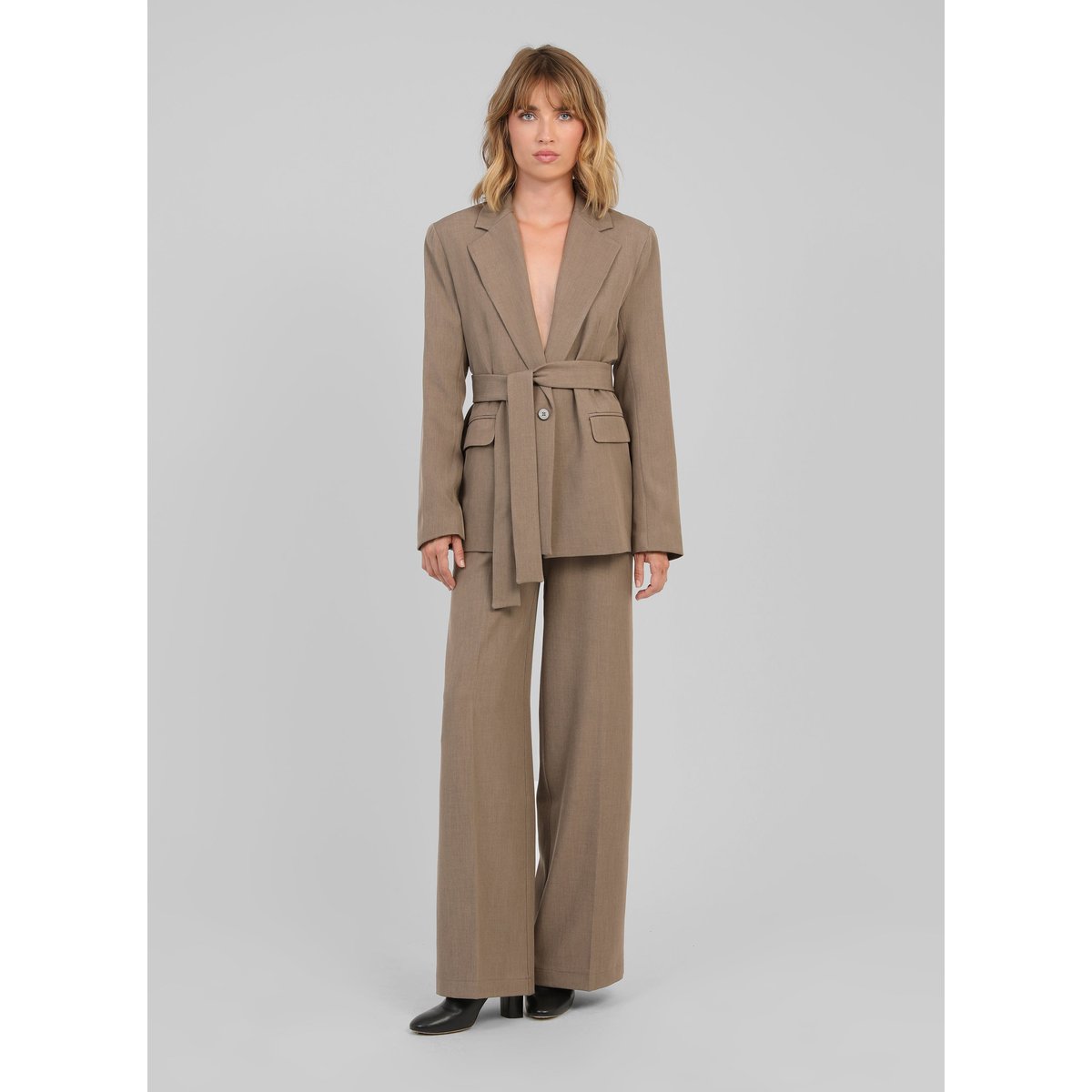 Pantalon PERLIVA taupe, AN'GE