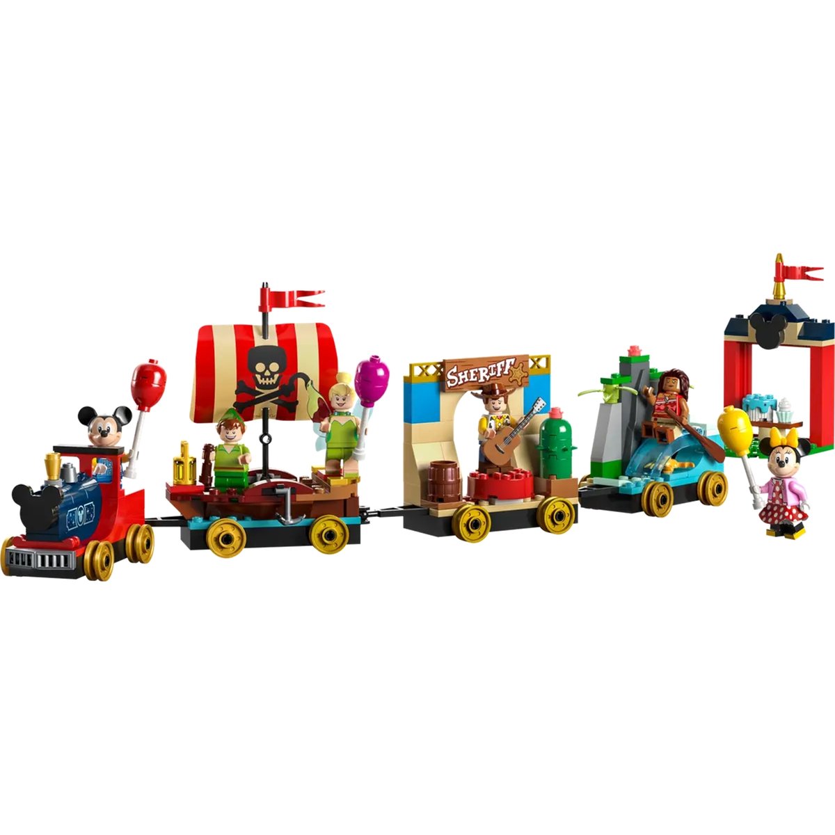 Disney Le train en fête Disney multicolore, LEGO