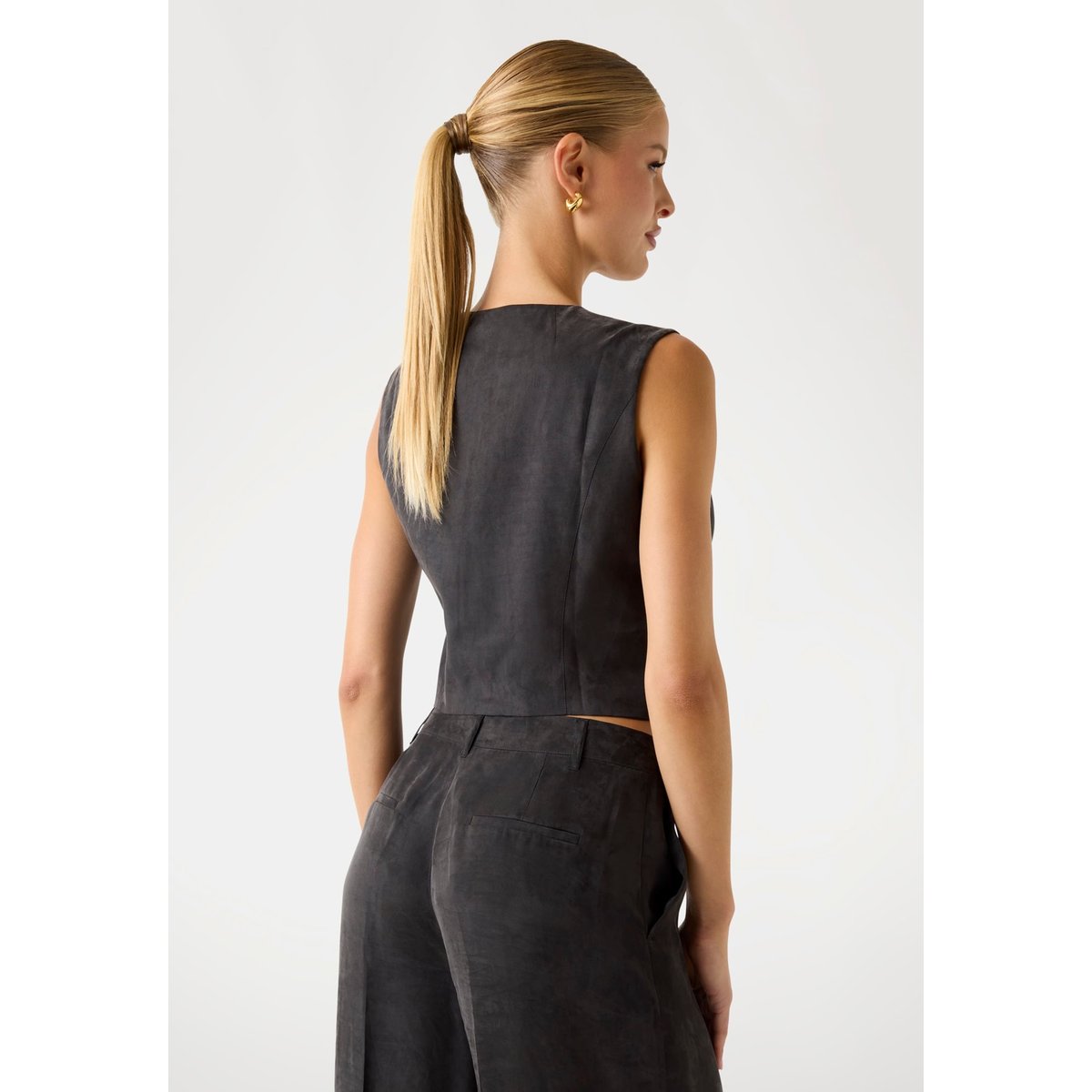 Gilet Sergé noir, GUESS