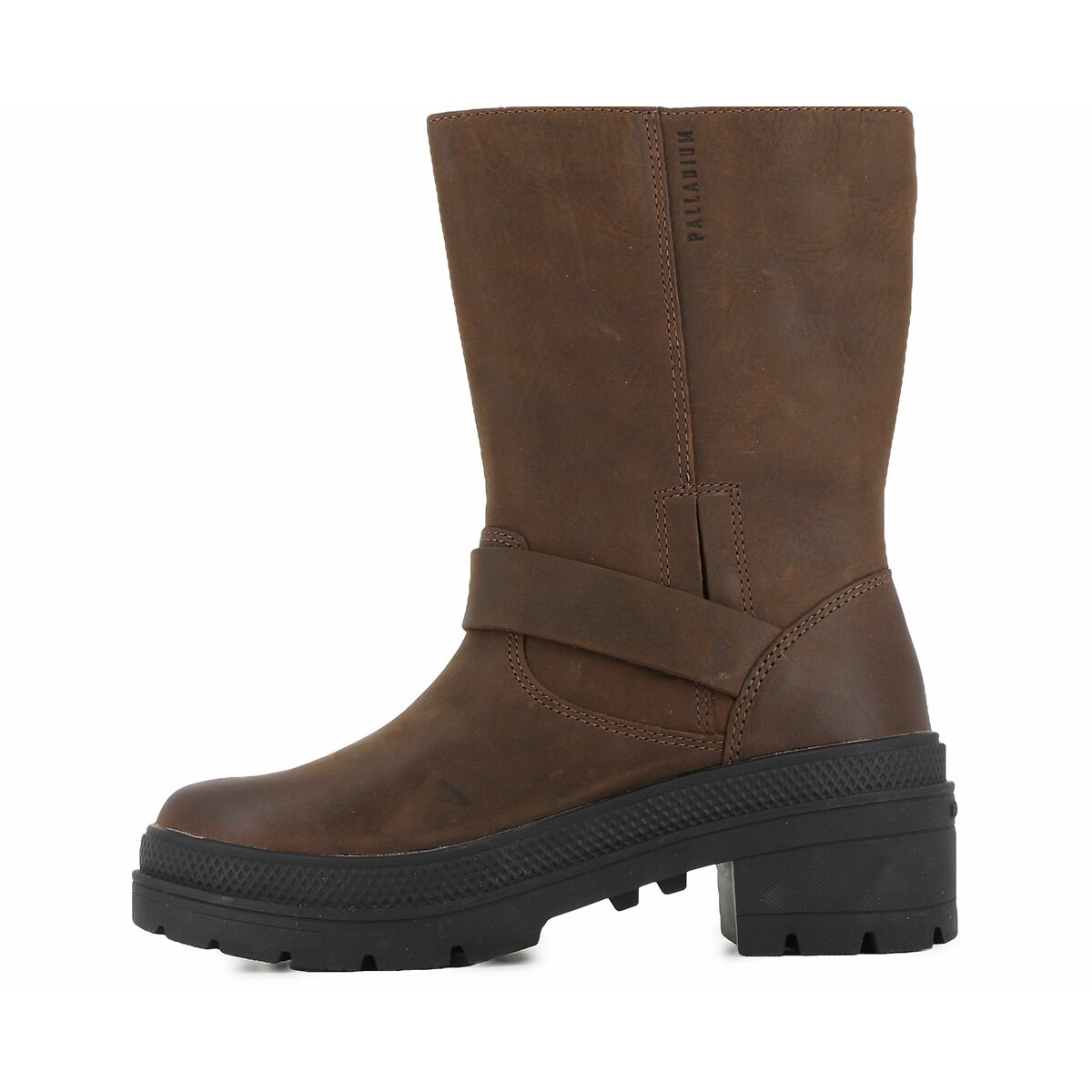Pallarise Roadster Ankle Boots in Leather brown, PALLADIUM