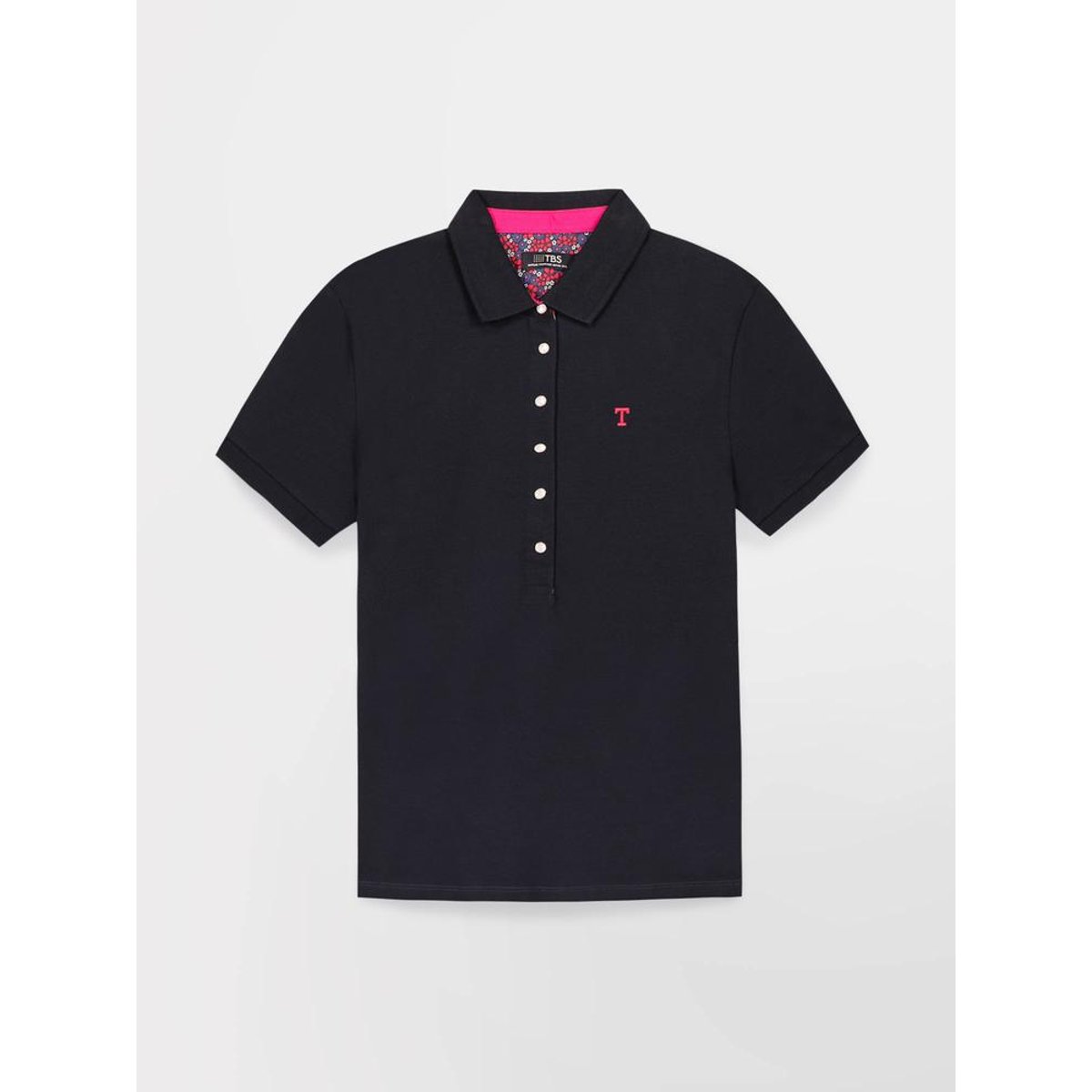 Polo manches courtes LEYLAPOL marine, TBS