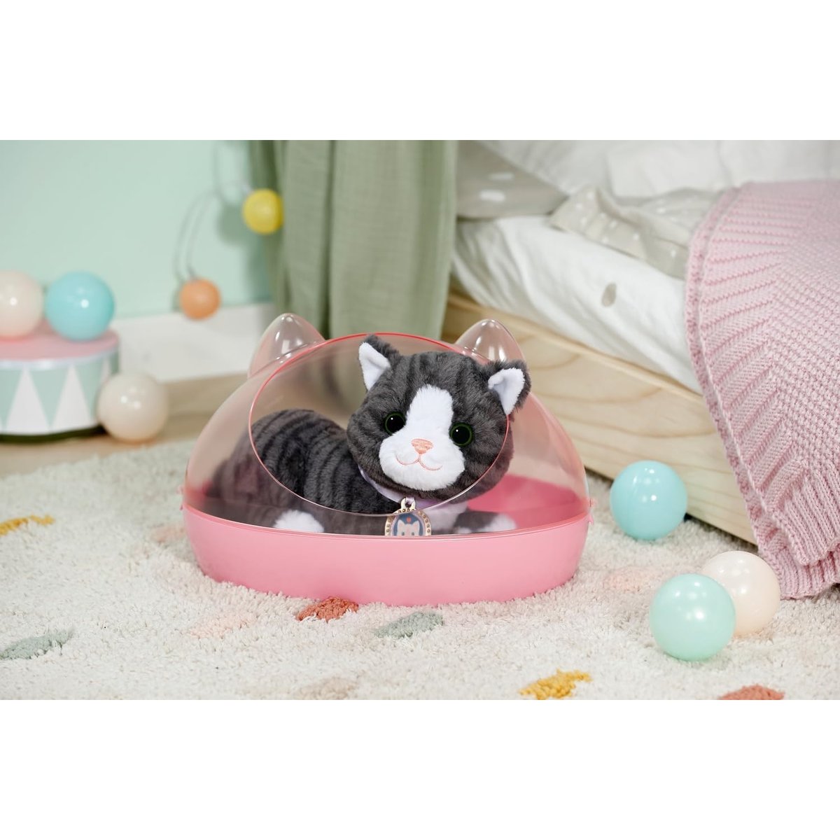 Mon chat Cookie avec boîte gris, ZAPF CREATION