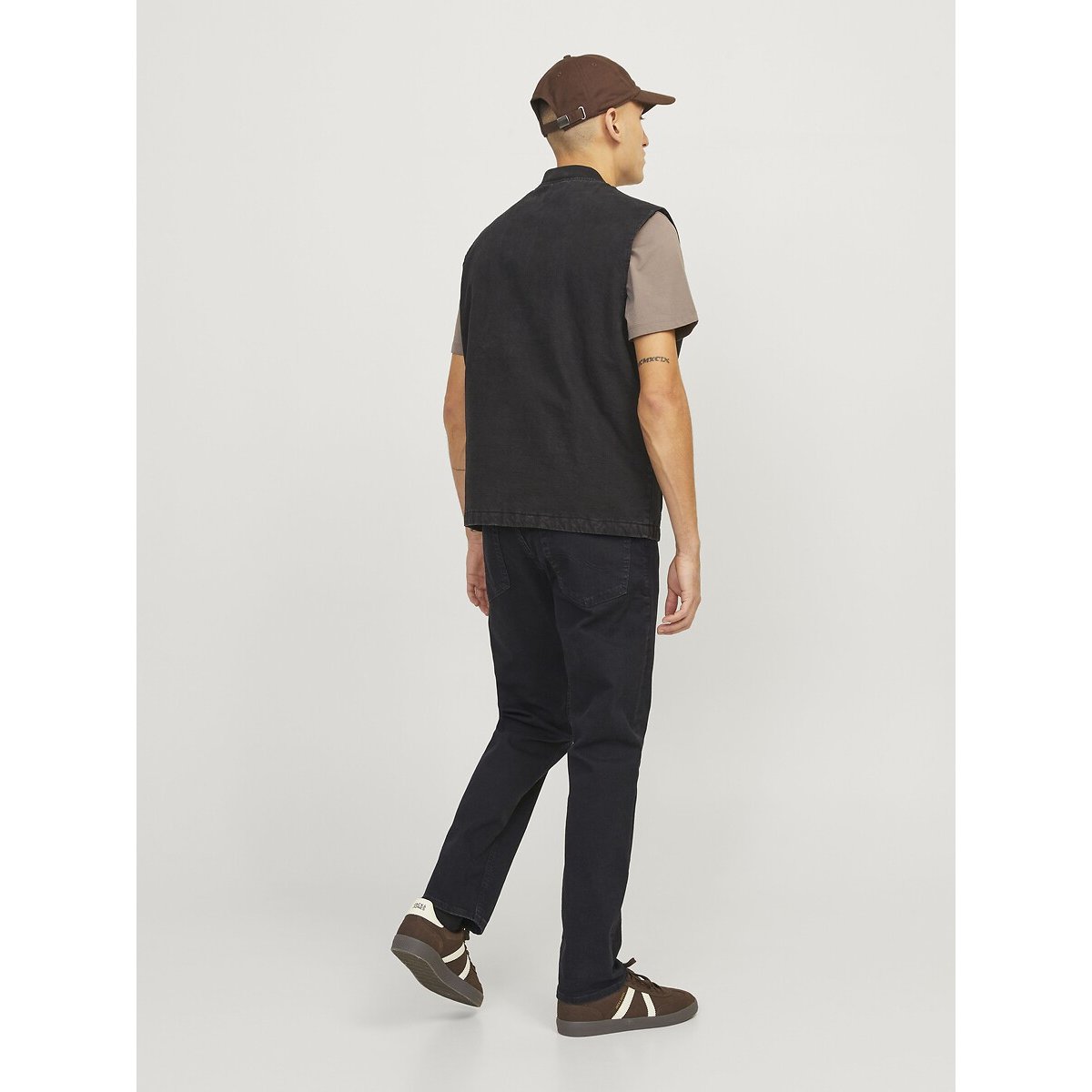 Jean droit Mike noir, JACK & JONES