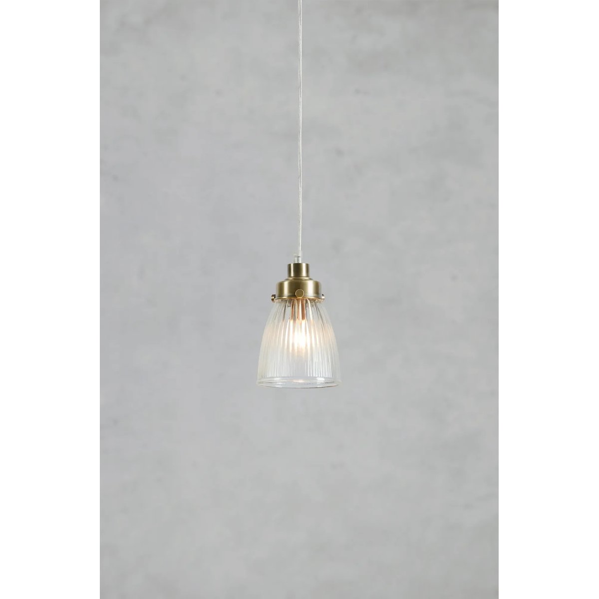 Suspension en verre BELLIS or, MARKSLOJD