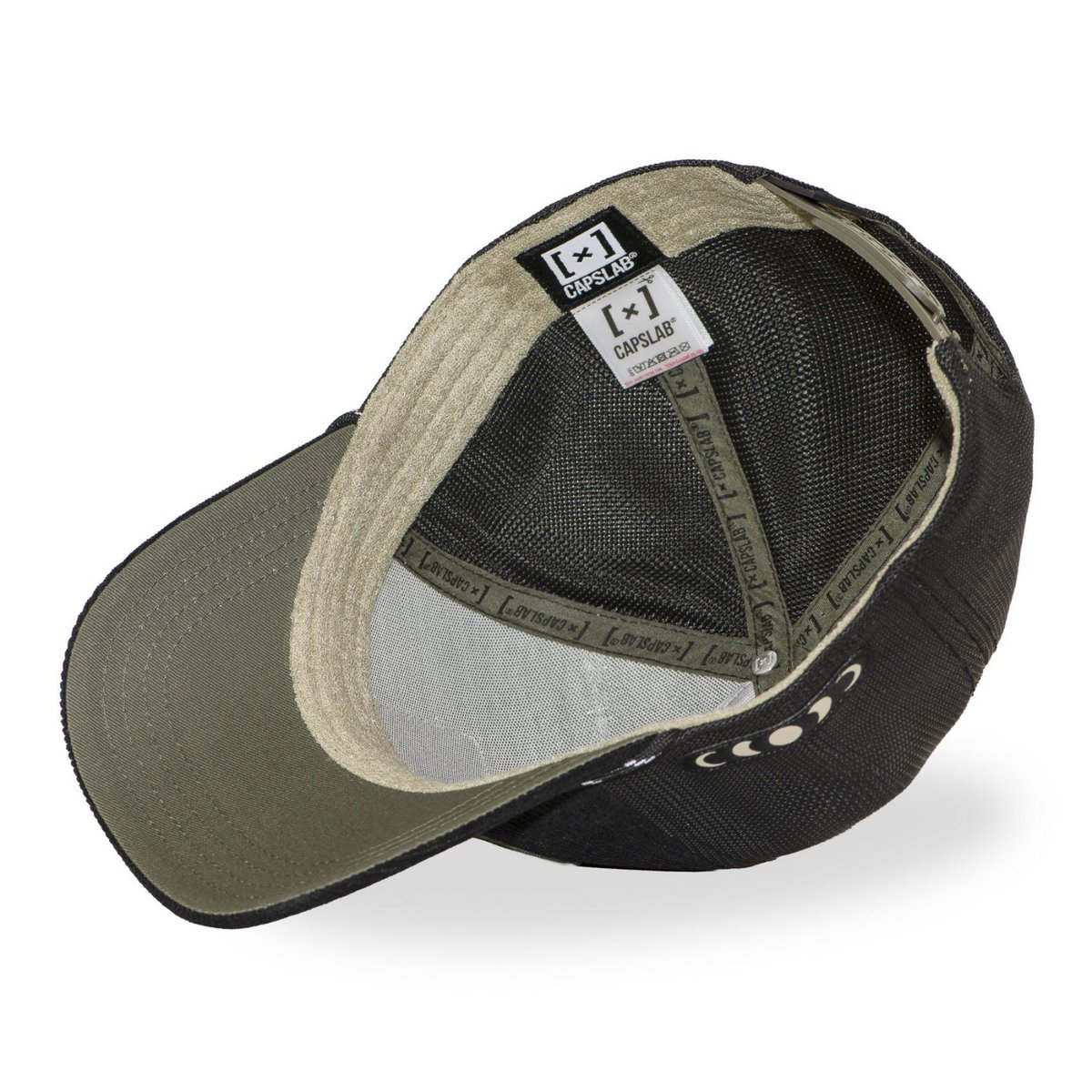 Casquette Trucker BEAST noir/kaki/bleu/blanc, CAPSLAB