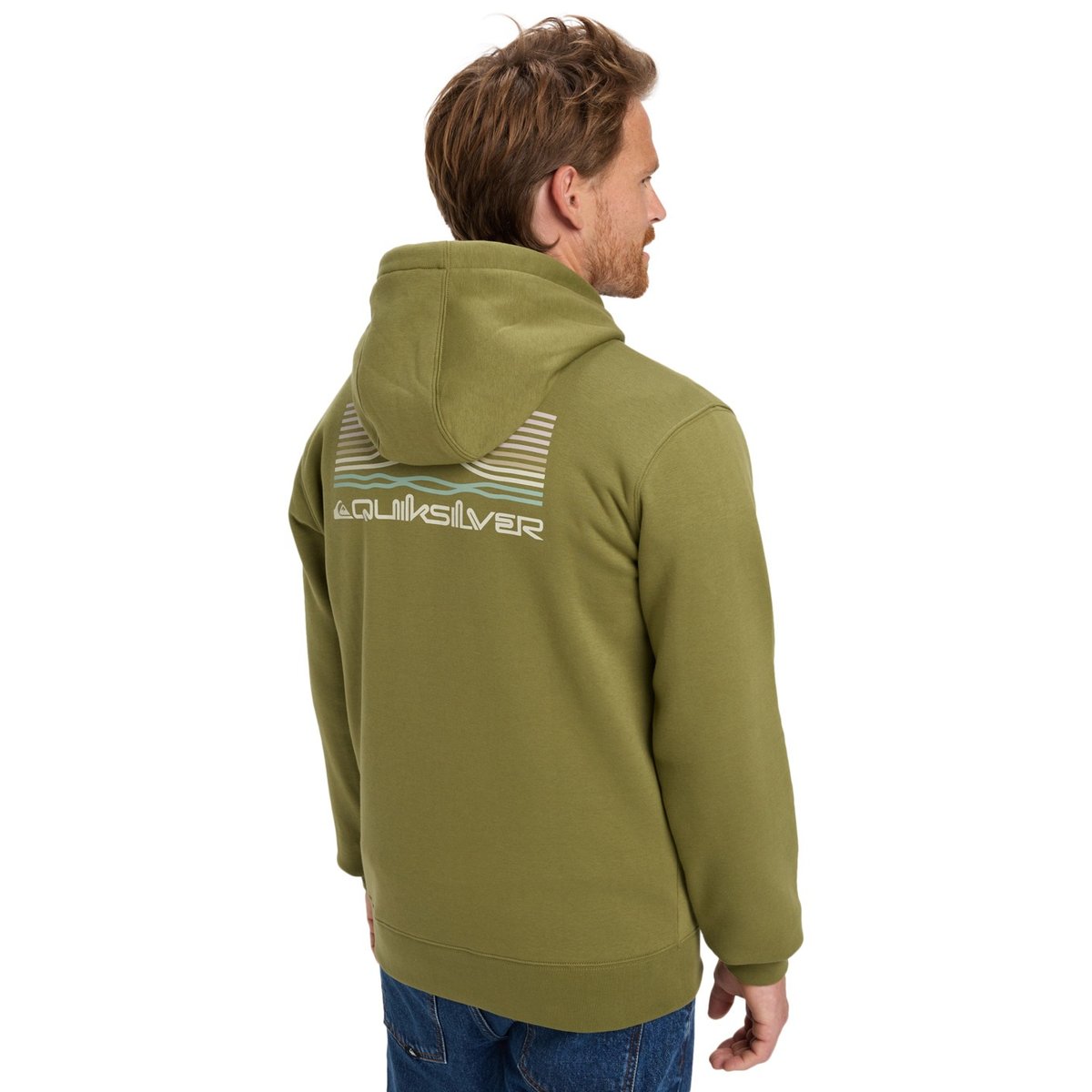 Capuche complète LIGHT WAVES vert loden green, QUIKSILVER