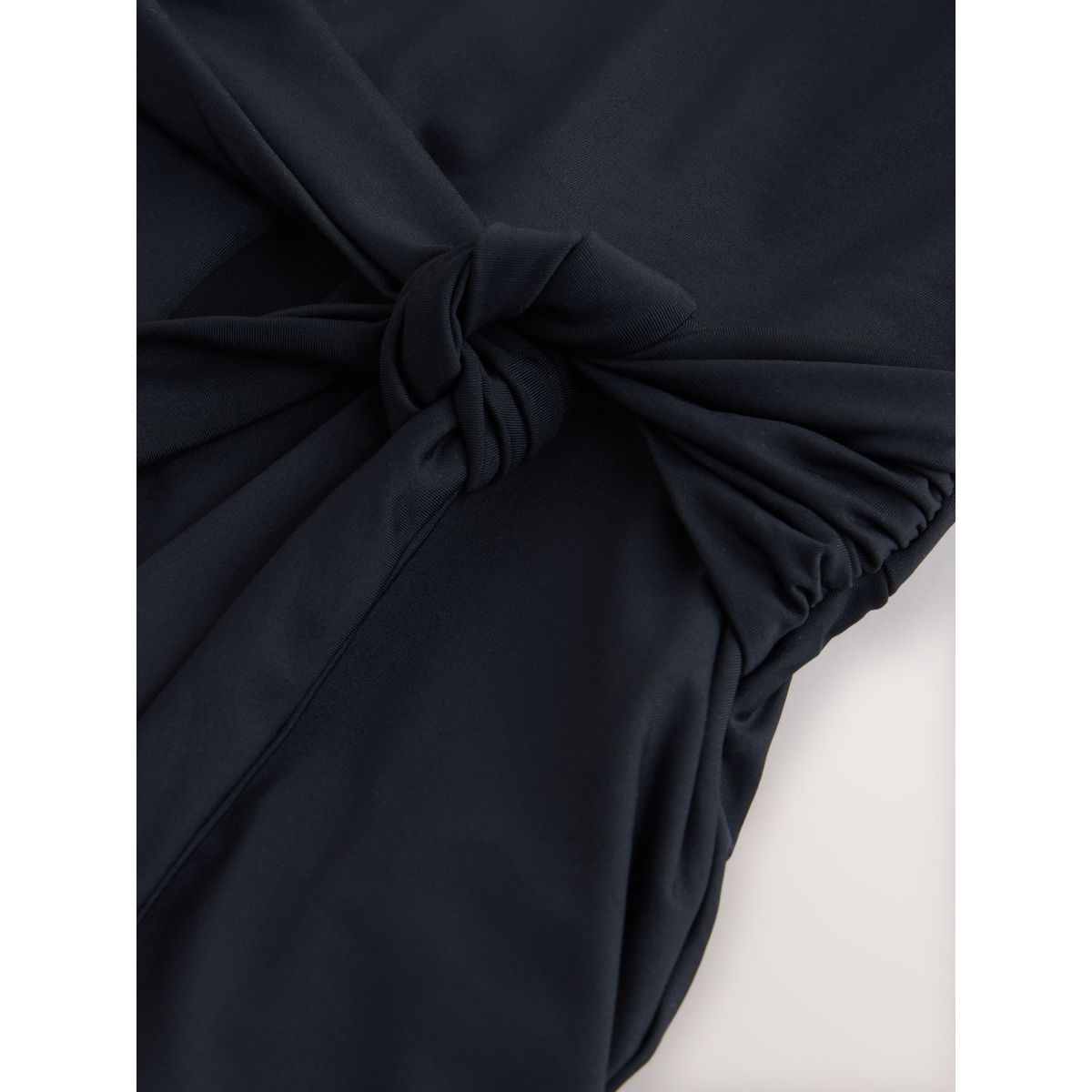 Robe de bain ventre plat et manches longues noir, NEXT