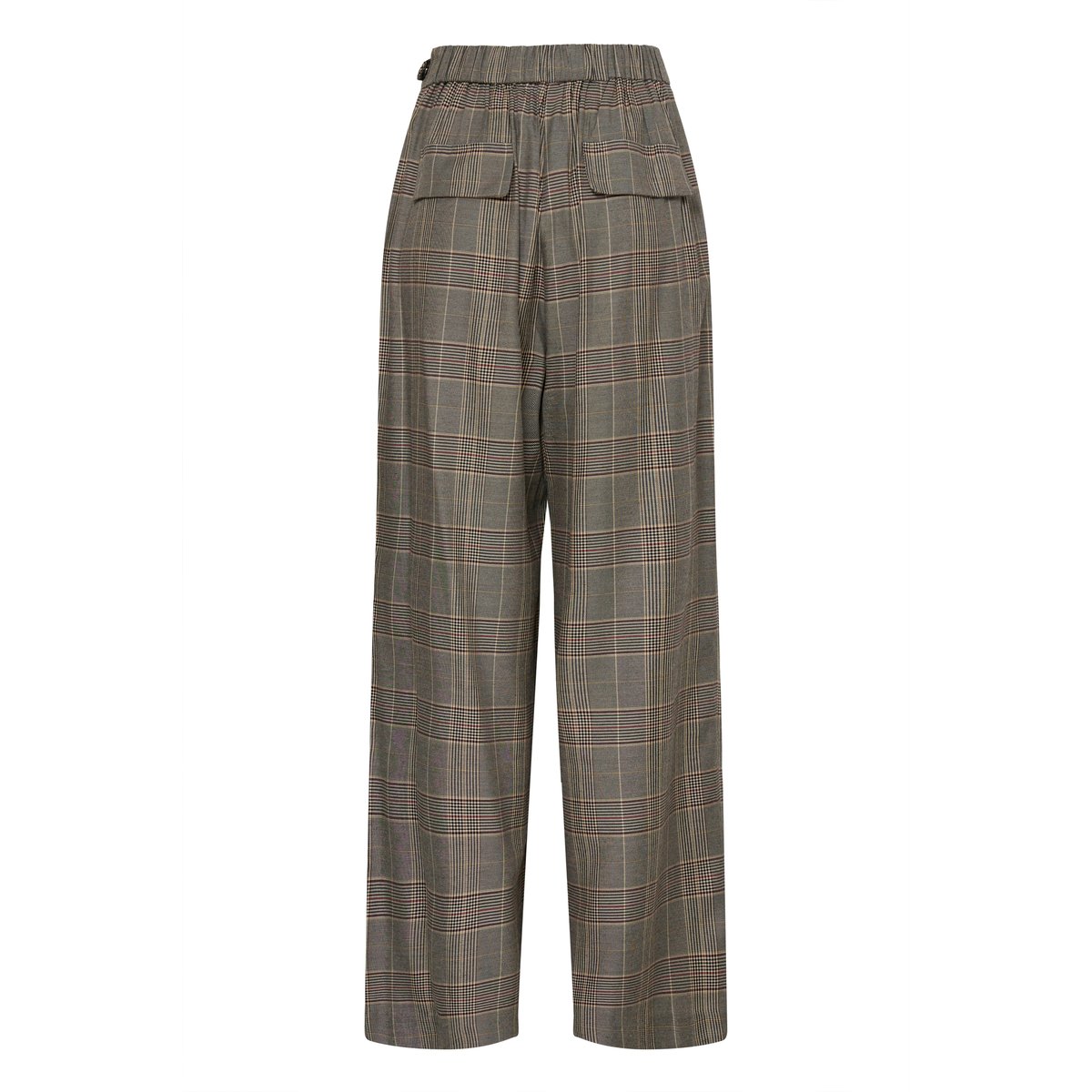Costume noir marron black/toasted check, ICHI
