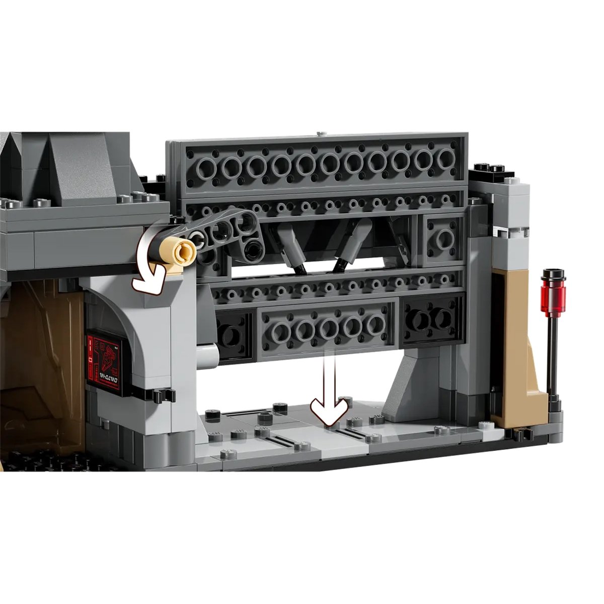 Star Wars Le combat de Paz Vizsla™ et Moff Gideon™ multicolore, LEGO