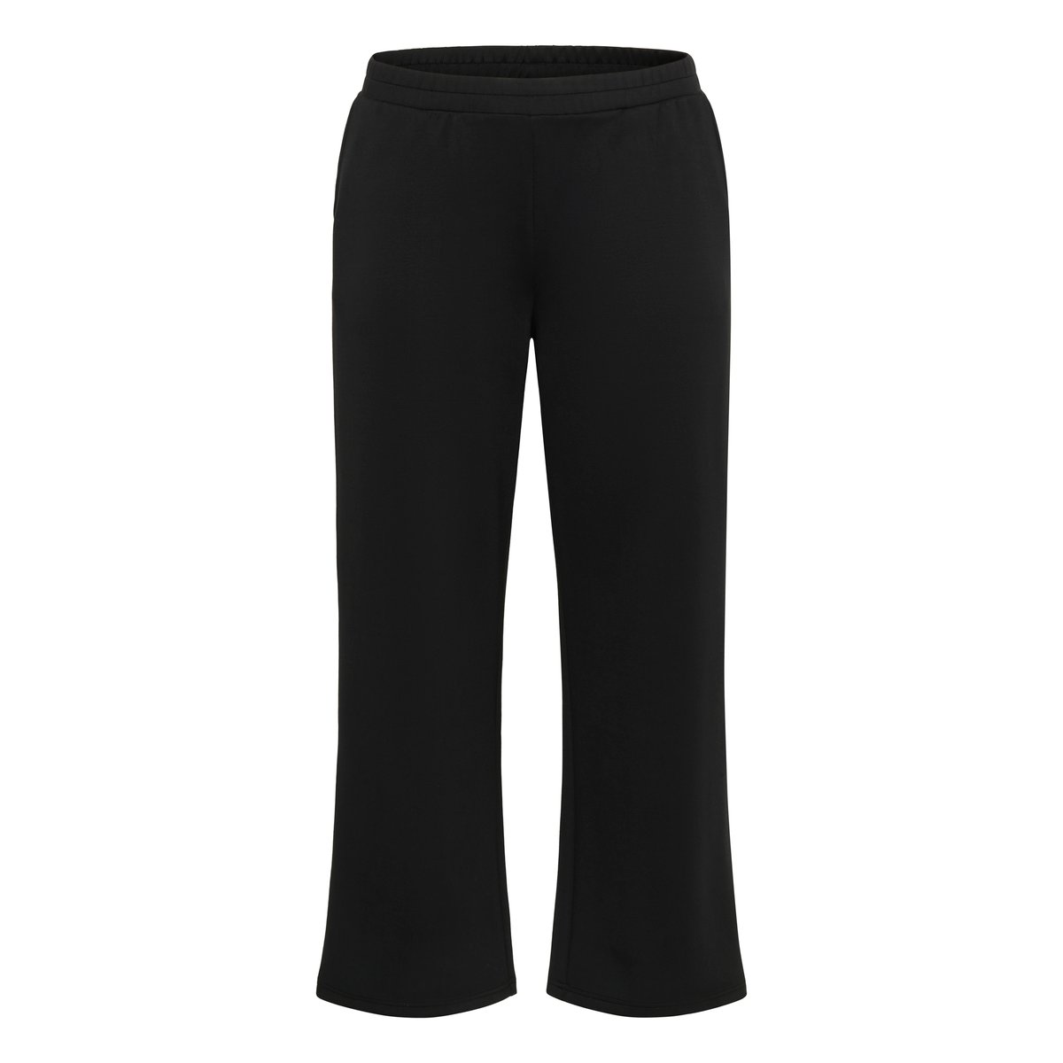 Pantalon casual noir, KAFFE CURVE