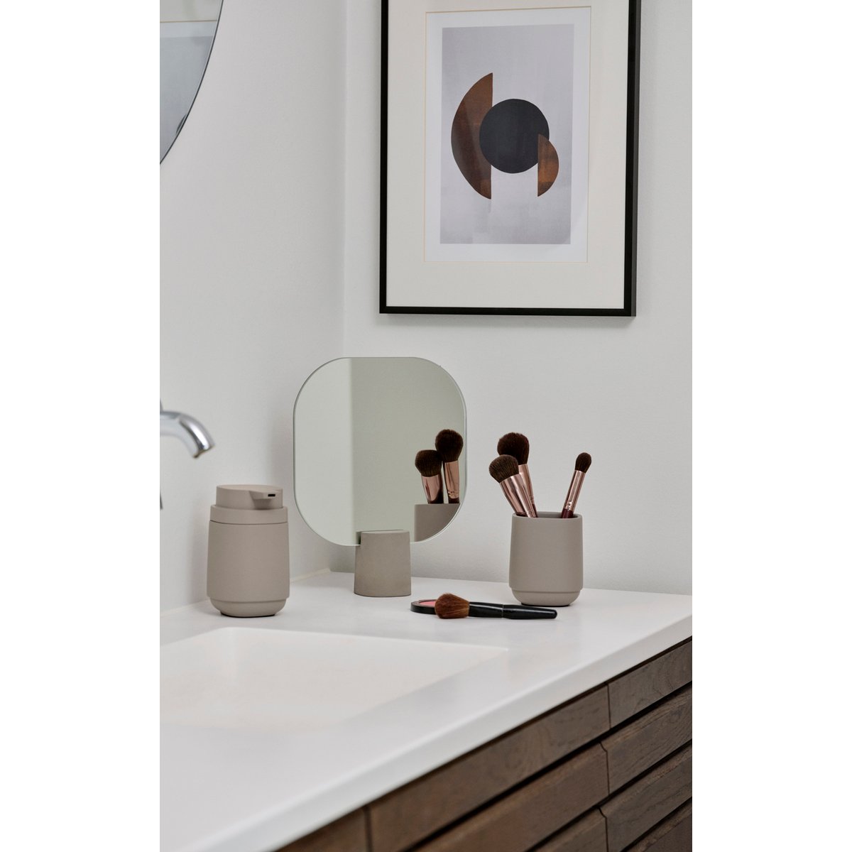 Miroir de table TIME concrete, ZONE DENMARK