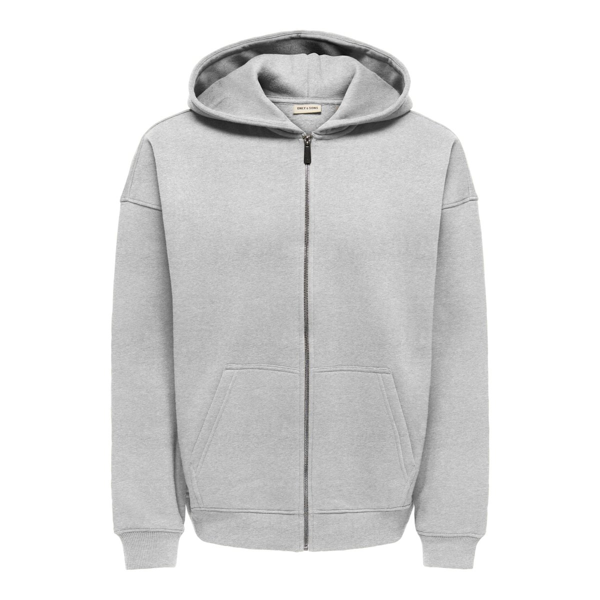 Sweat À Capuche super light grey melange, ONLY & SONS