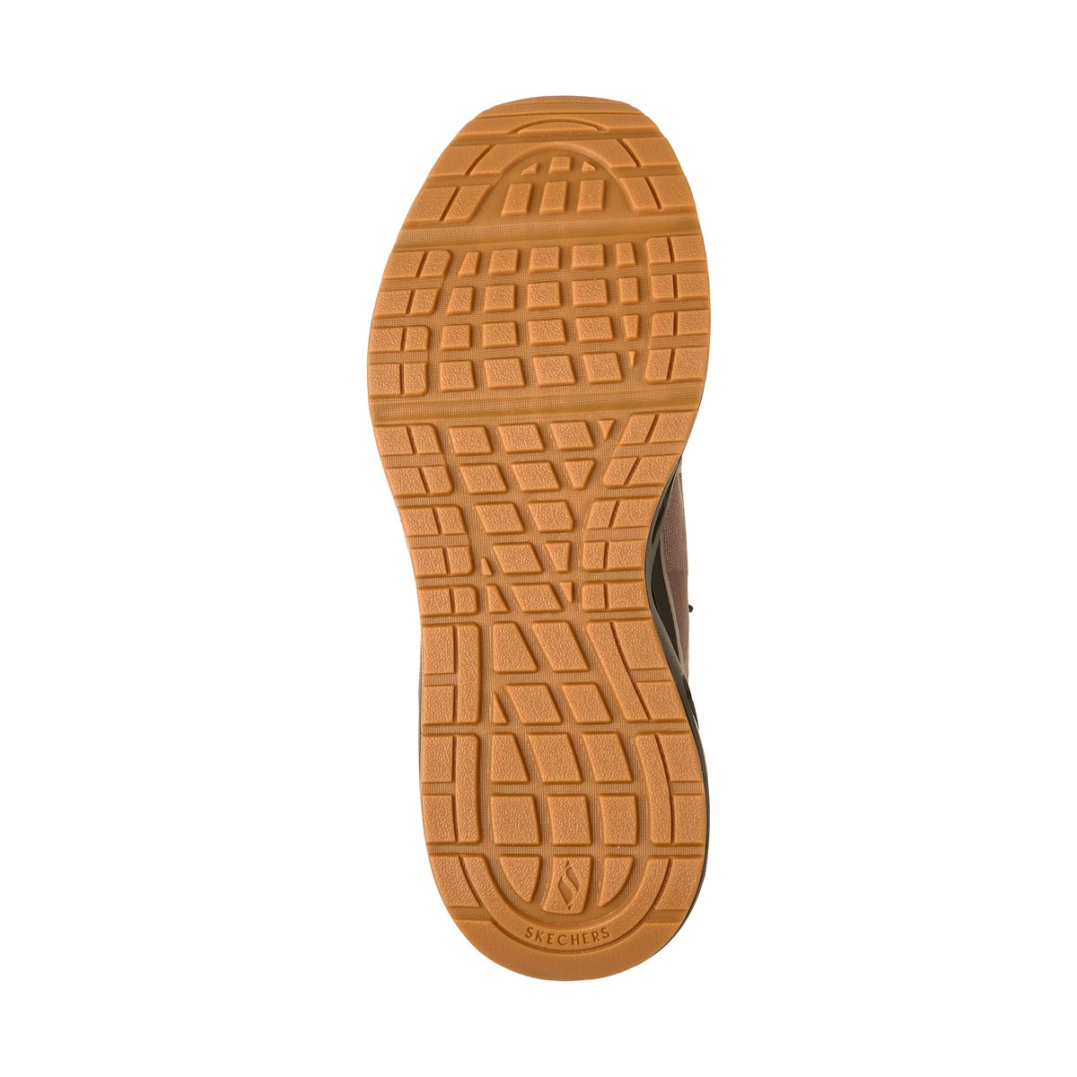 Basket Basse à Lacets marron, SKECHERS