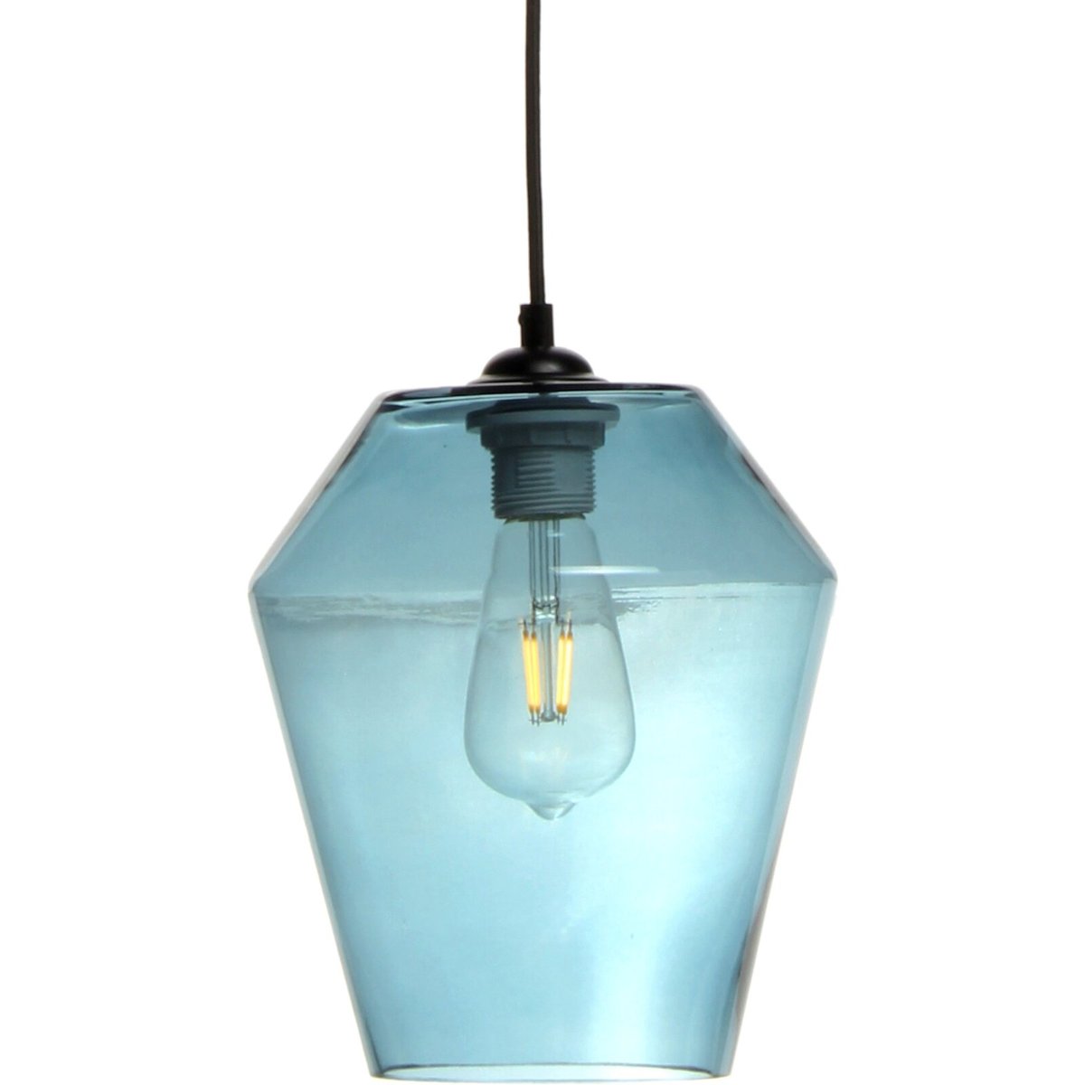 Suspension en verre, Planta bleu, ARTE ESPINA