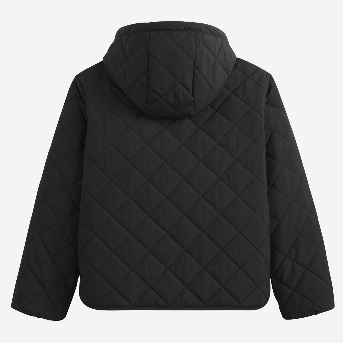 Lightweight Hooded Padded Jacket black, LA REDOUTE COLLECTIONS