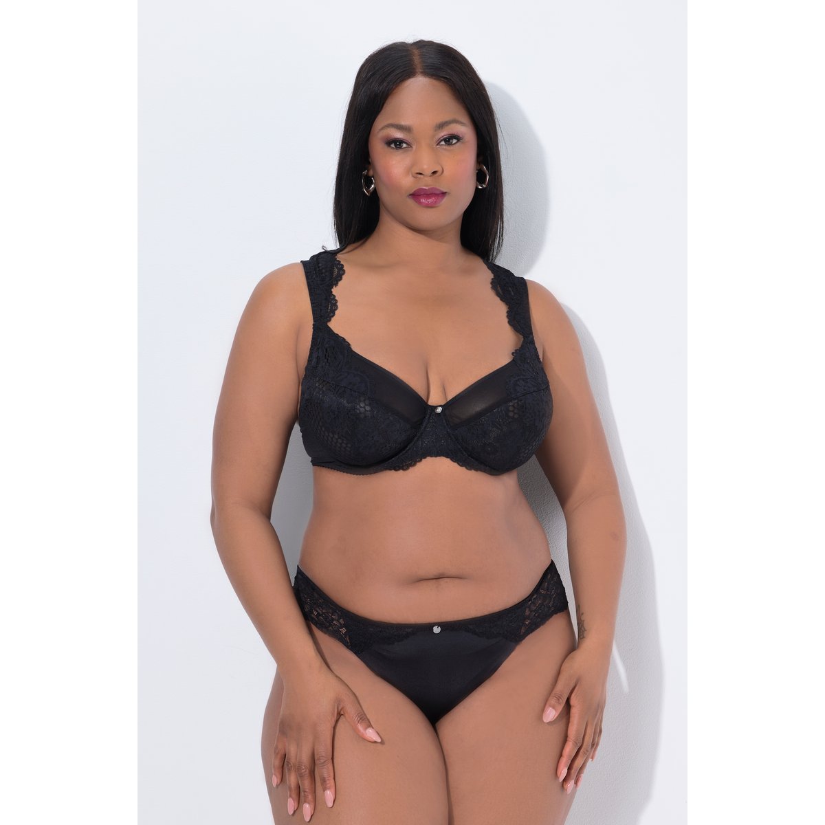 Soutien-gorge à armatures TruYou noir, ULLA POPKEN