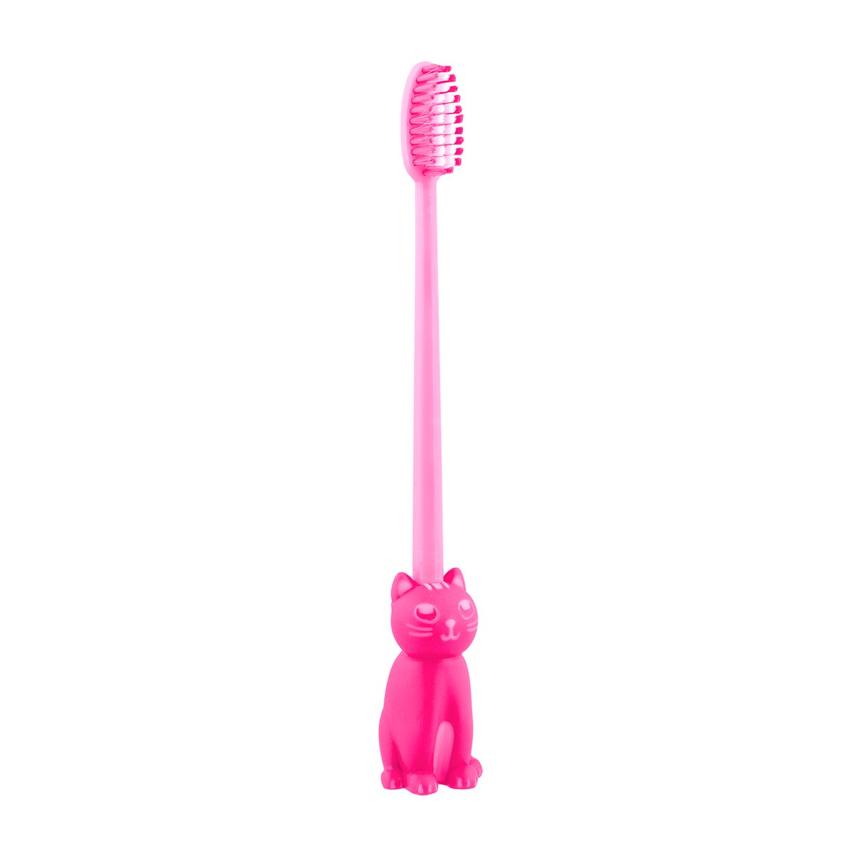 Brosse à dents Cat Smile rose, PYLONES