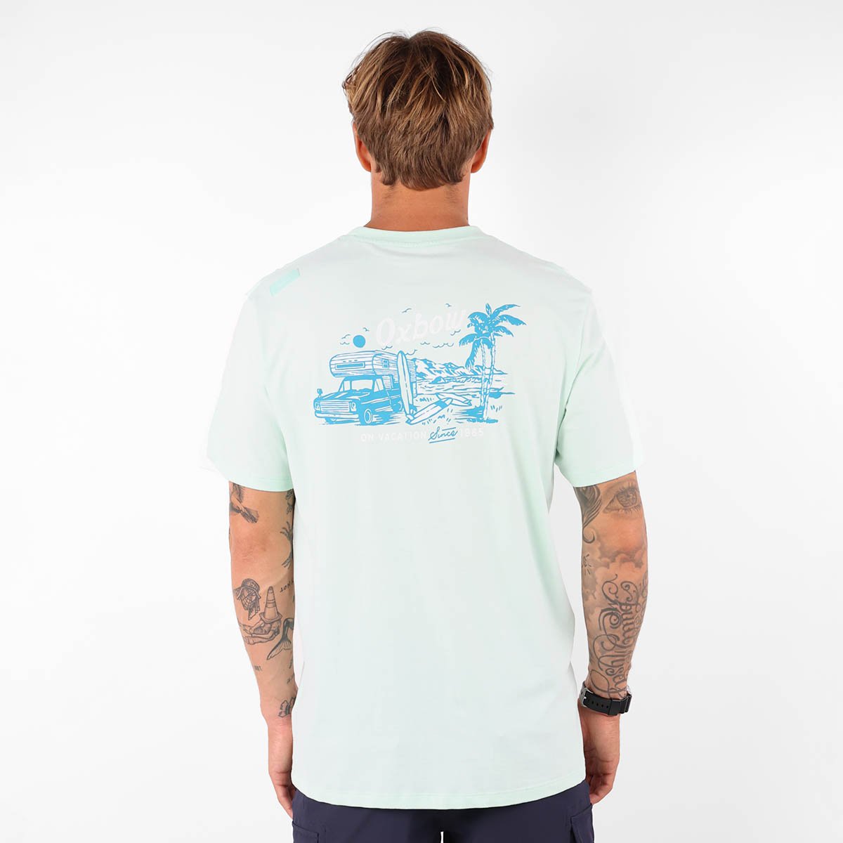 Tee-shirt manches courtes ONTRIP ice mint, OXBOW