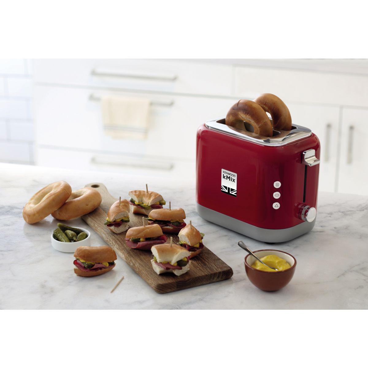 Grille-pain TCX751RD kMix Rouge rouge, KENWOOD
