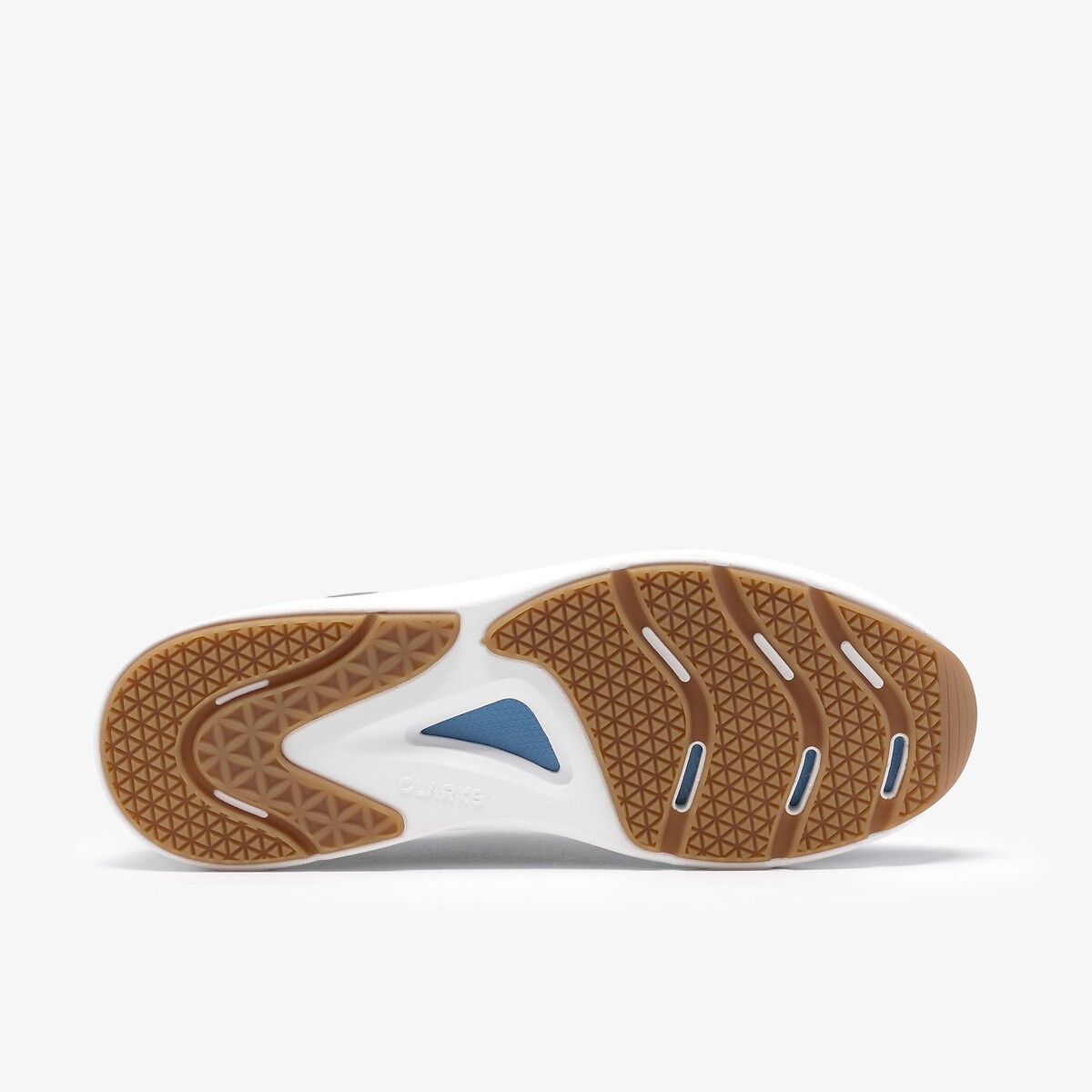 Scarpe da ginnastica in pelle con cerniera, CODE R RUN nero , CLARKS