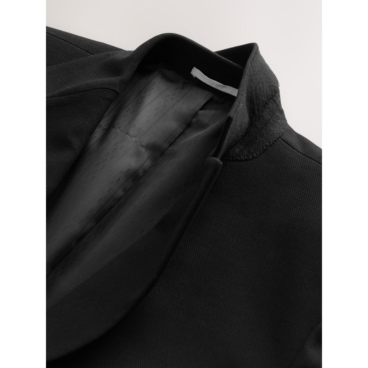 Veste de costume ample avec fermeture pompier noir, NEXT