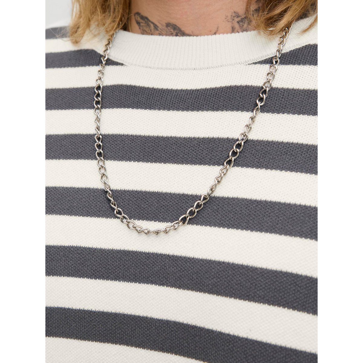 Pull En Maille blanche - sea salt, JACK & JONES