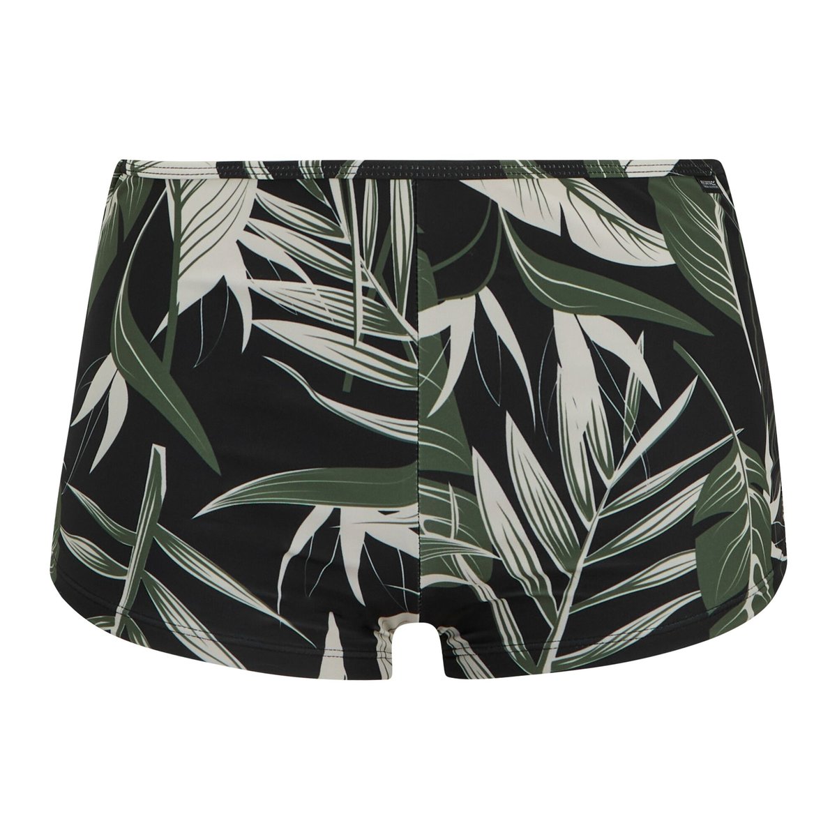 Short de maillot de bain motif/style feuilles tropicales ACEANA tropical foncé, REGATTA