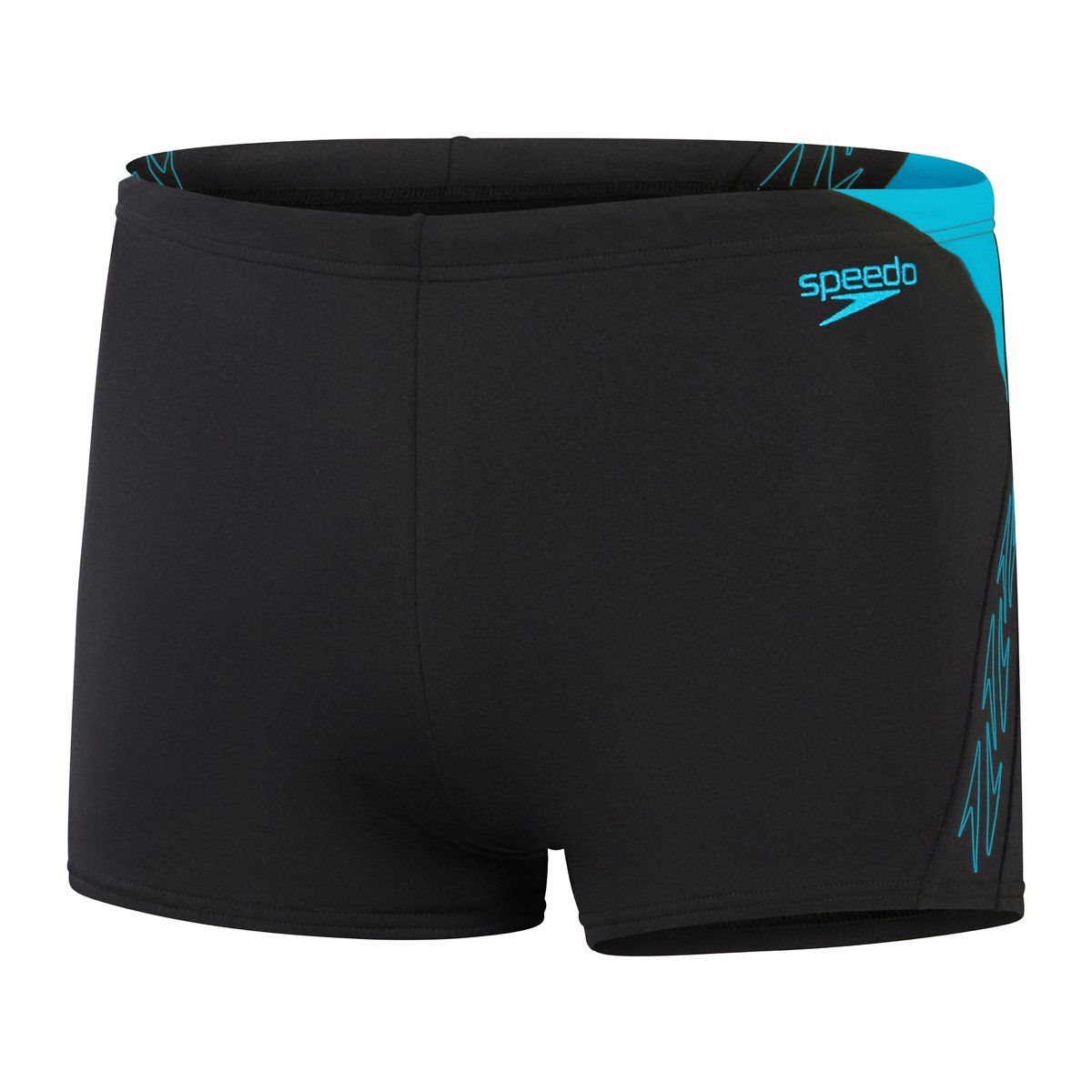 Short de bain motif/style logo répété HYPERBOOM SPLICE noir, SPEEDO