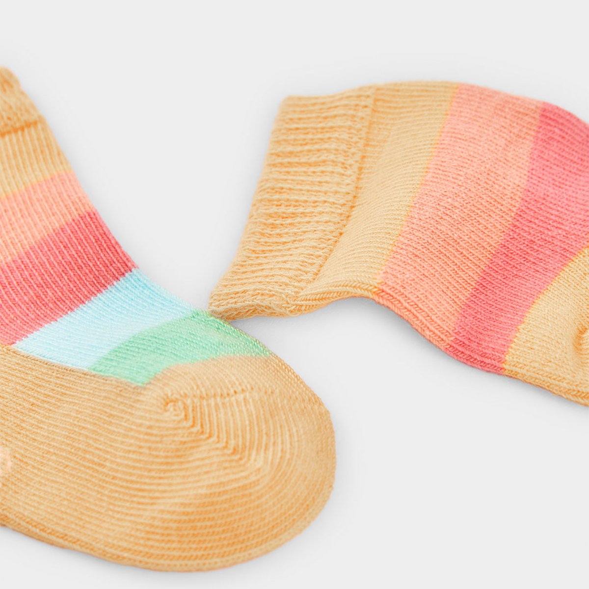 Pack chaussettes bébé coton jaune, BOBOLI