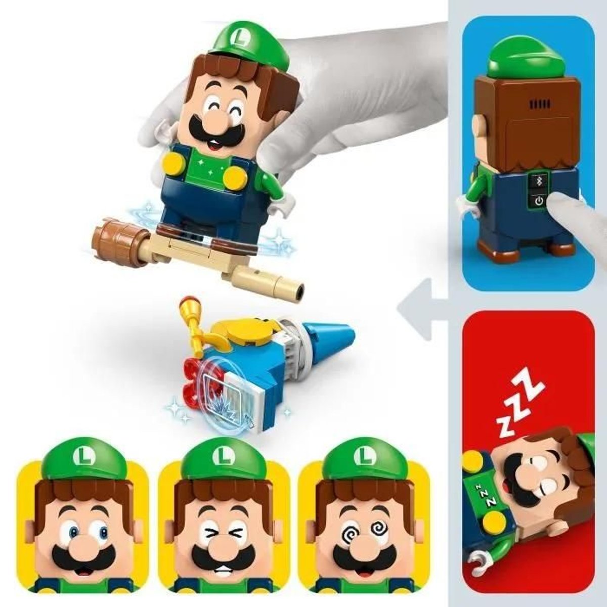 LEGO Super Mario - Aventures Interactives avec Luigi - Set 71440 couleur unique, LEGO