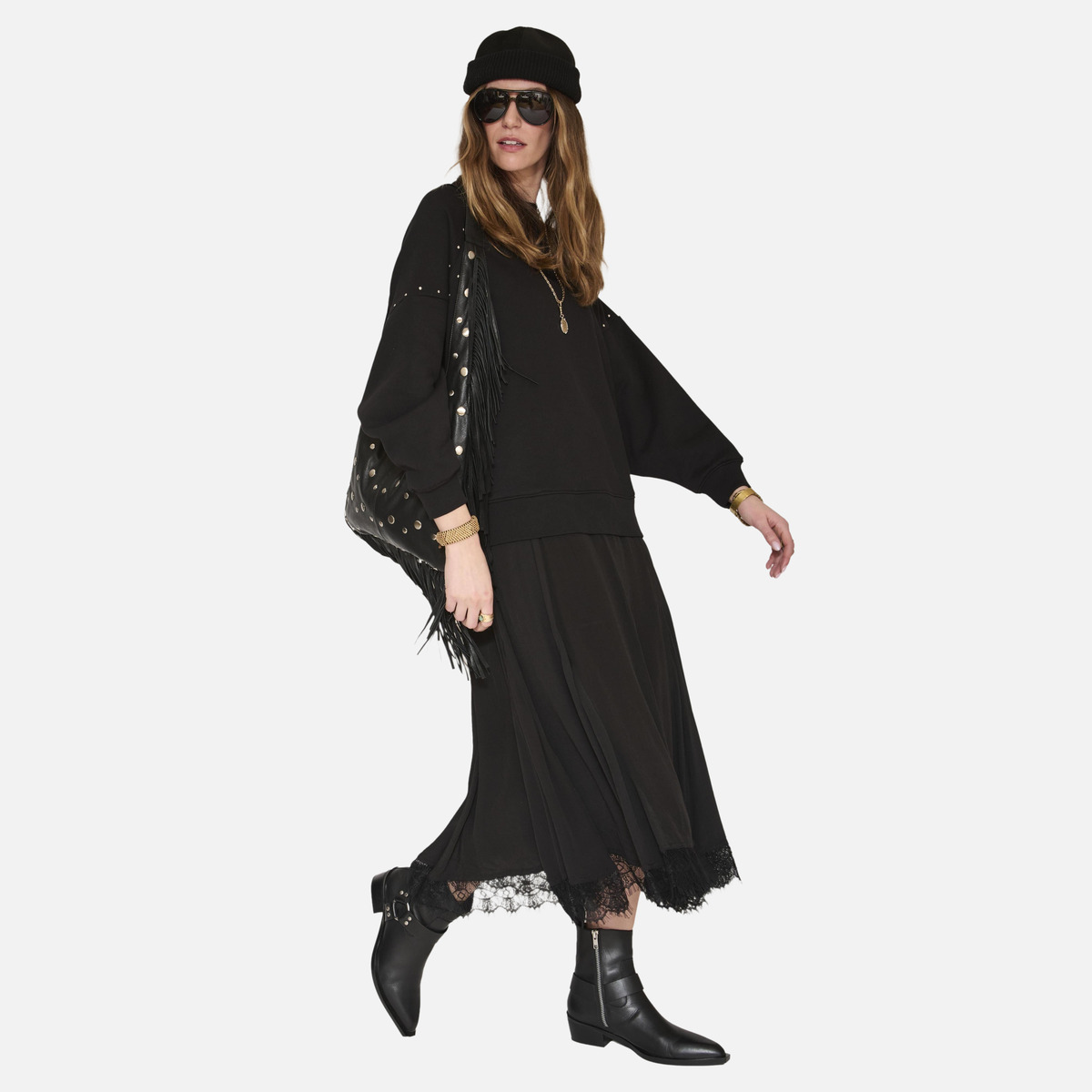 Robe ROMAY black, MKT STUDIO