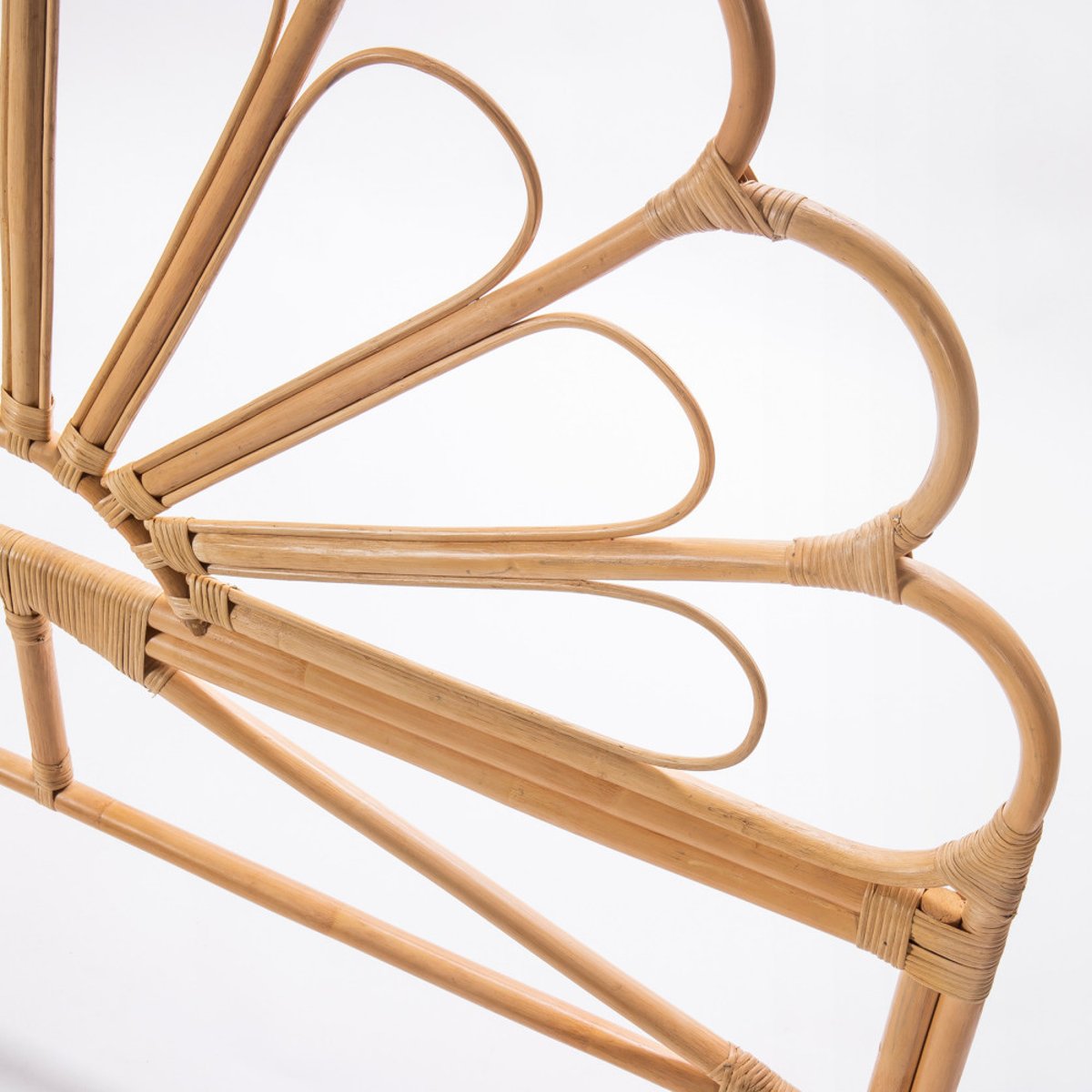 Tête de lit design en rotin 148cm- SINGARAJA naturel, DRAWER