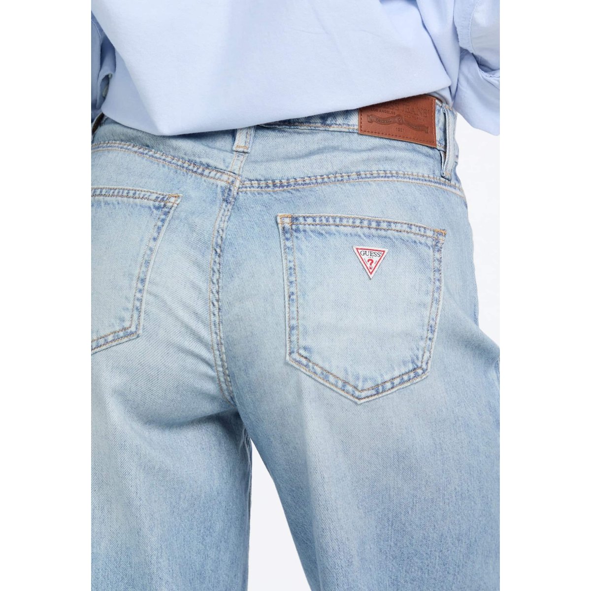 Jean Jambe Large G11 bleu, GUESS JEANS