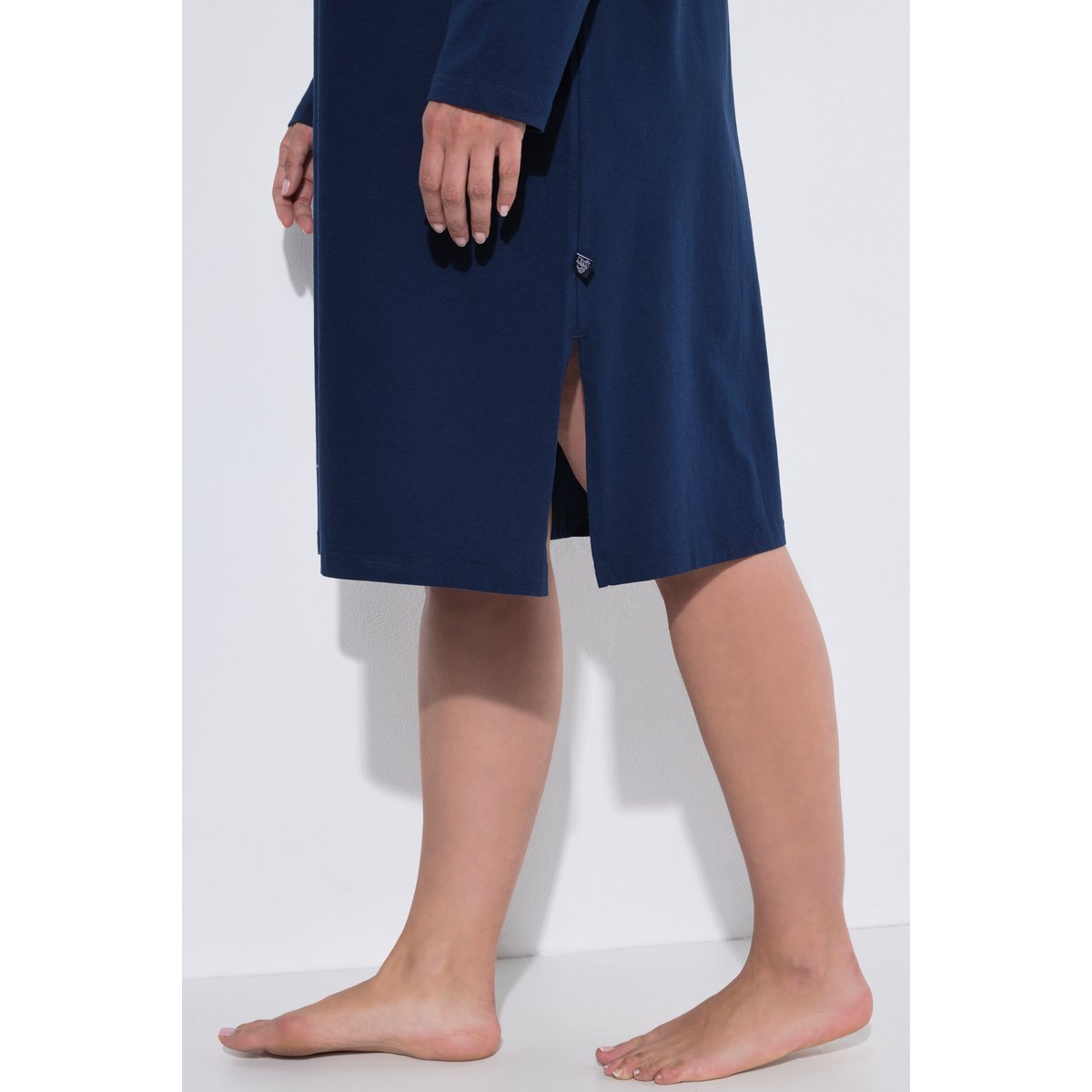 Lot de 2 chemises de nuit / grands T-shirts bleu nuit, ULLA POPKEN