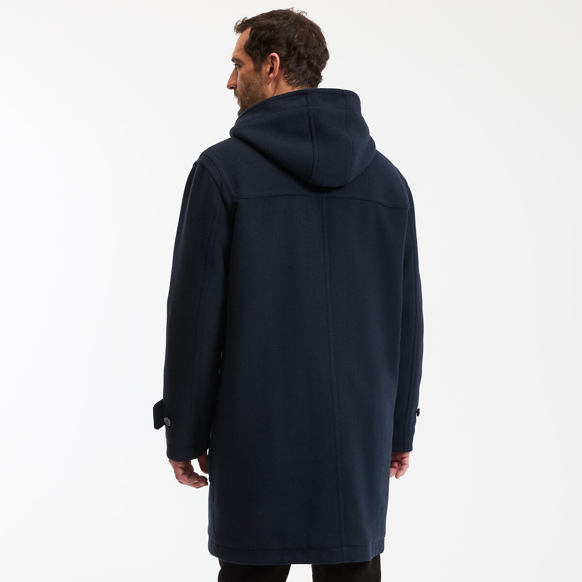 Duffle coat coupe large, Signature GREGOIRE bleu marine foncé, LA REDOUTE COLLECTIONS