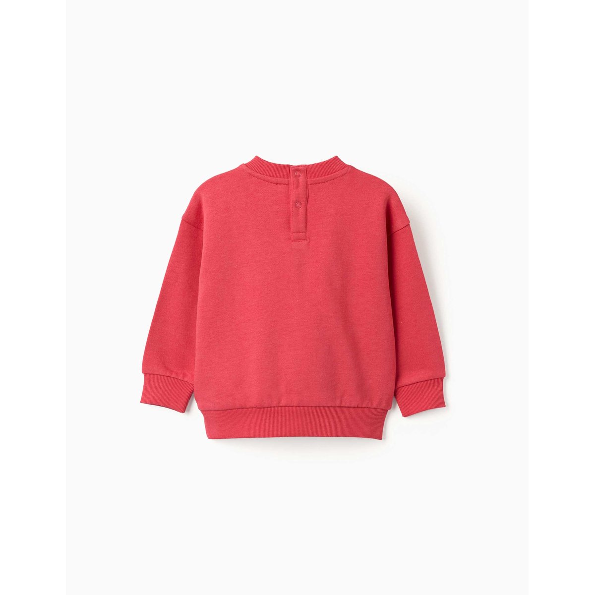 Sweat en coton peigné avec imprimé Mickey rouge, ZIPPY