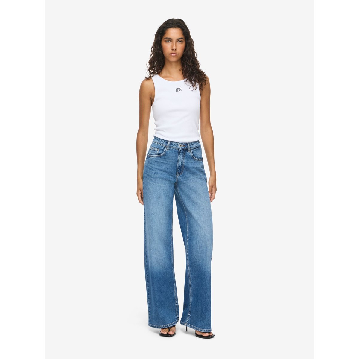 Jean À Coupe Ample bleu - medium blue denim1, NOISY MAY