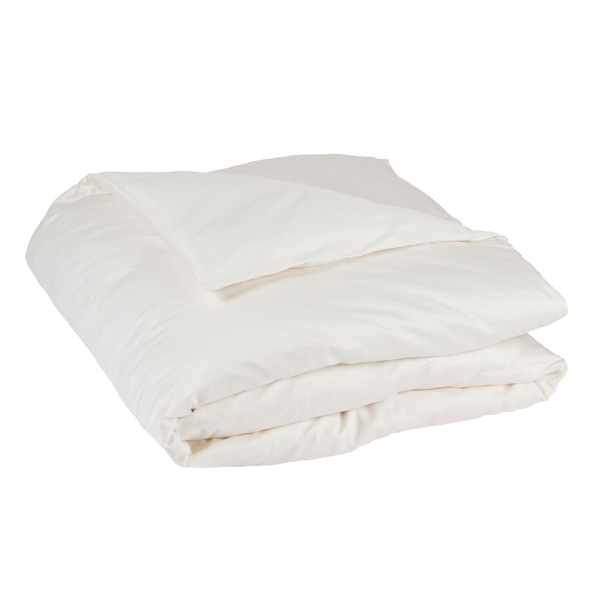 Housse De Couette Satin De Coton - DOUCE NUIT ivoire, TRADITION DES VOSGES