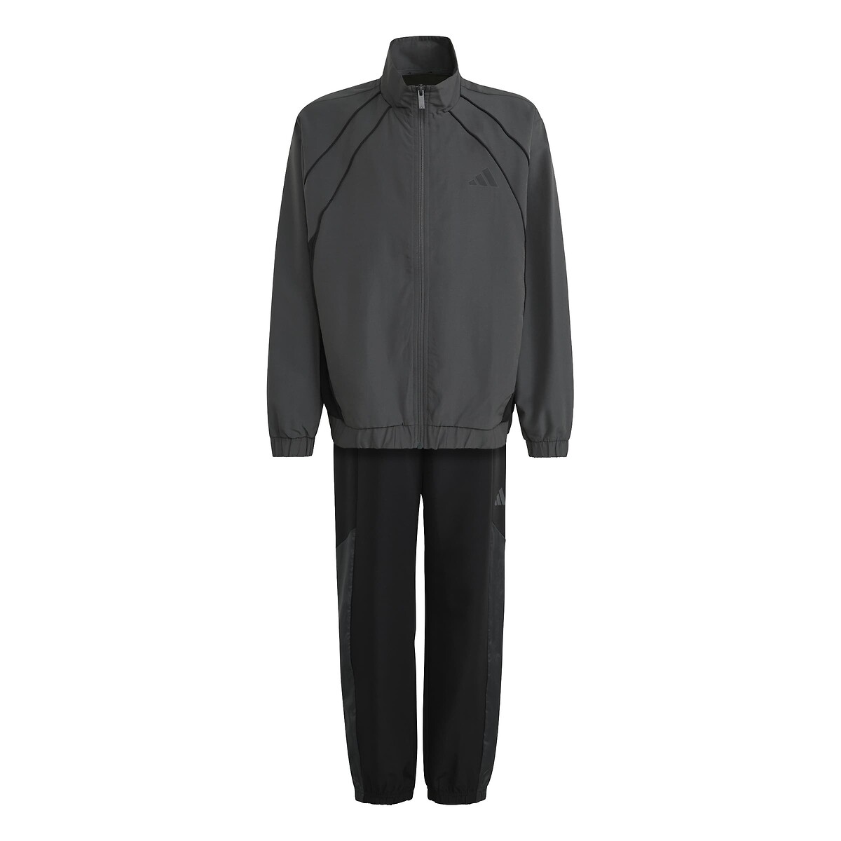 Survêtement en Woven noir/gris, ADIDAS SPORTSWEAR