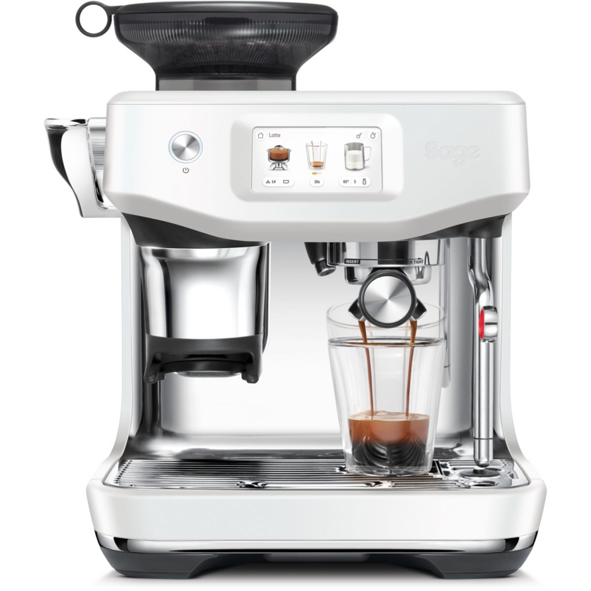 Machine à expresso the Barista Touch Impress SES882SST4FEU1 argent / métallique, SAGE APPLIANCES