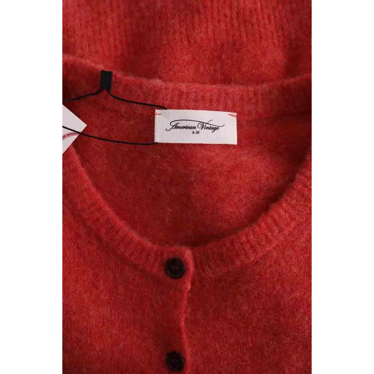 Cardigan - Très Bon État rouge, AMERICAN VINTAGE