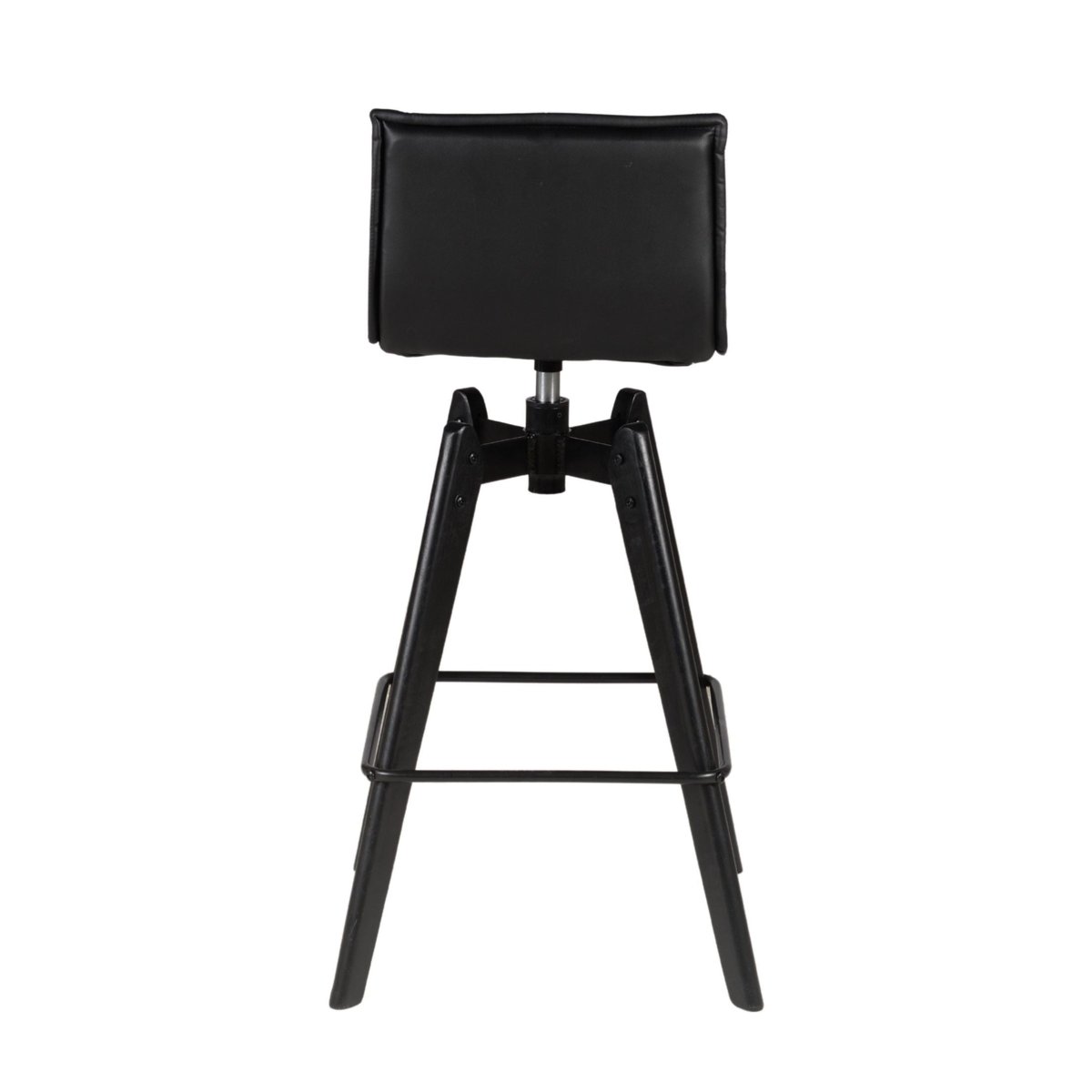 Chaise snack pieds chêne noir, ZAGO