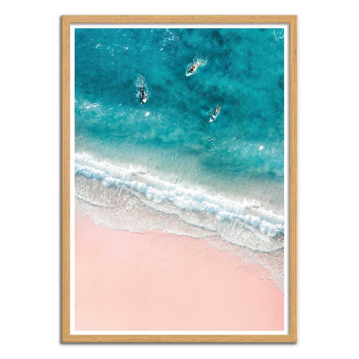 Affiche d'art - Summer beach - Gal Design turquoise, WALL EDITIONS