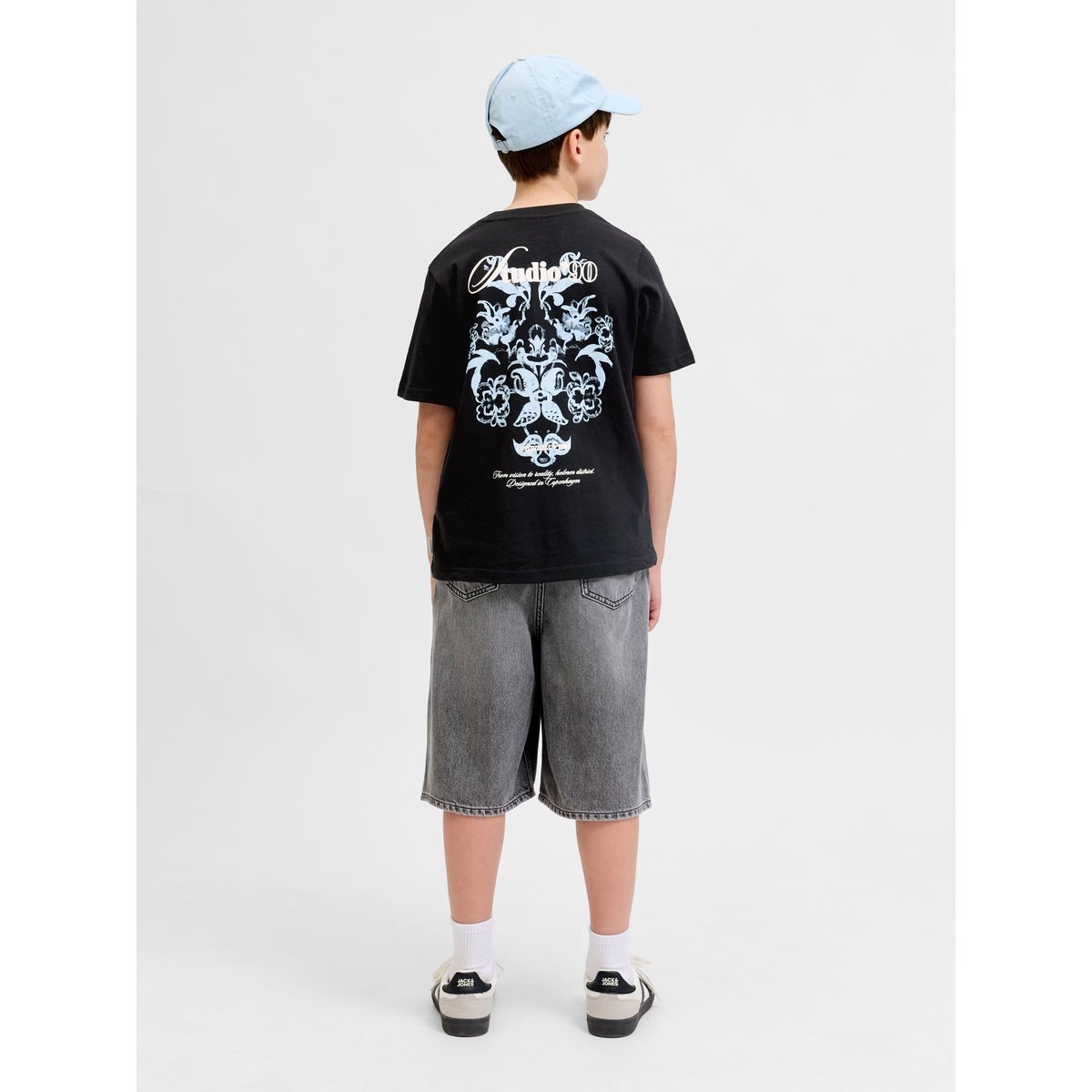 T-Shirt black 1, JACK & JONES JUNIOR