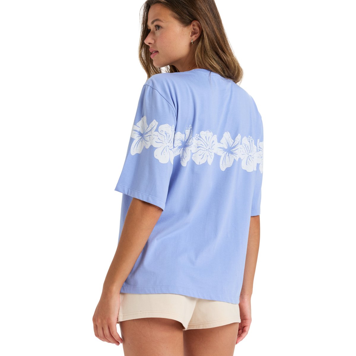 T-shirt à manches courtes HANGLOOSE PLACED. violet grapemist, ROXY