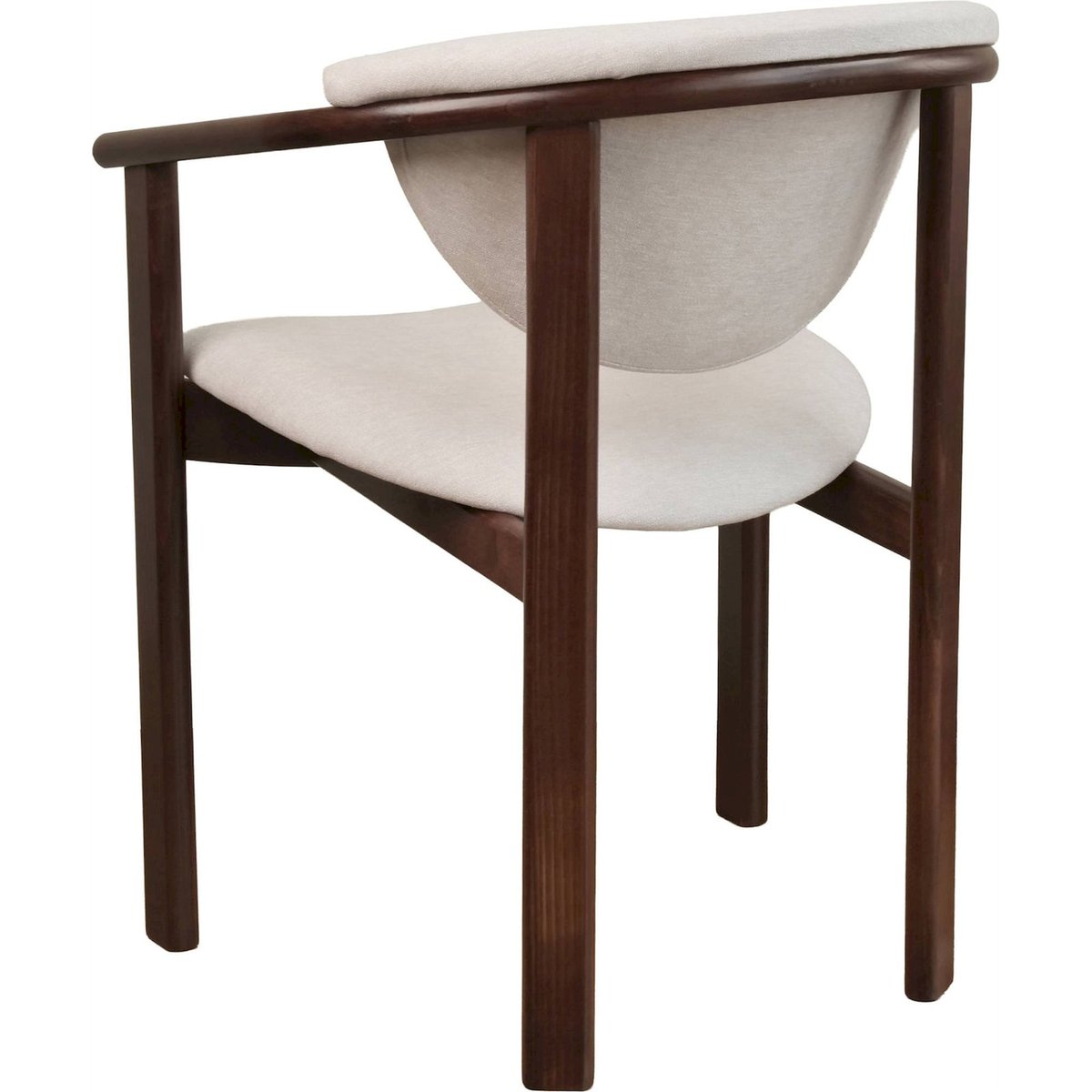 Chaise de repas bois avec accoudoirs FLOWISS blanc, RECOLLECTION
