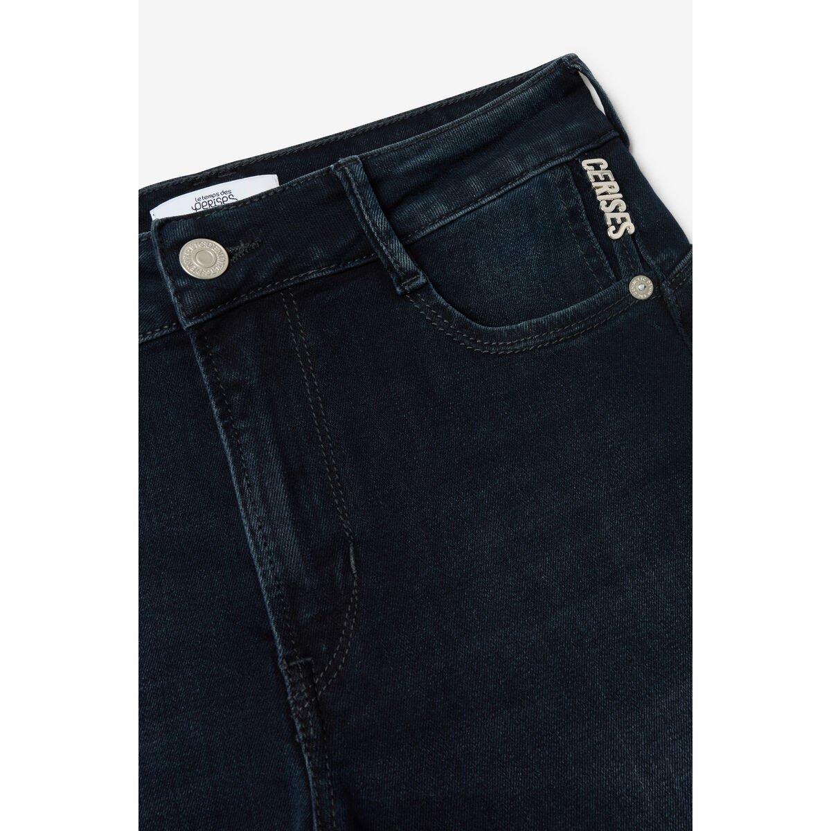 Jeans flare PULP high flare, longueur 34 blue / black, LE TEMPS DES CERISES