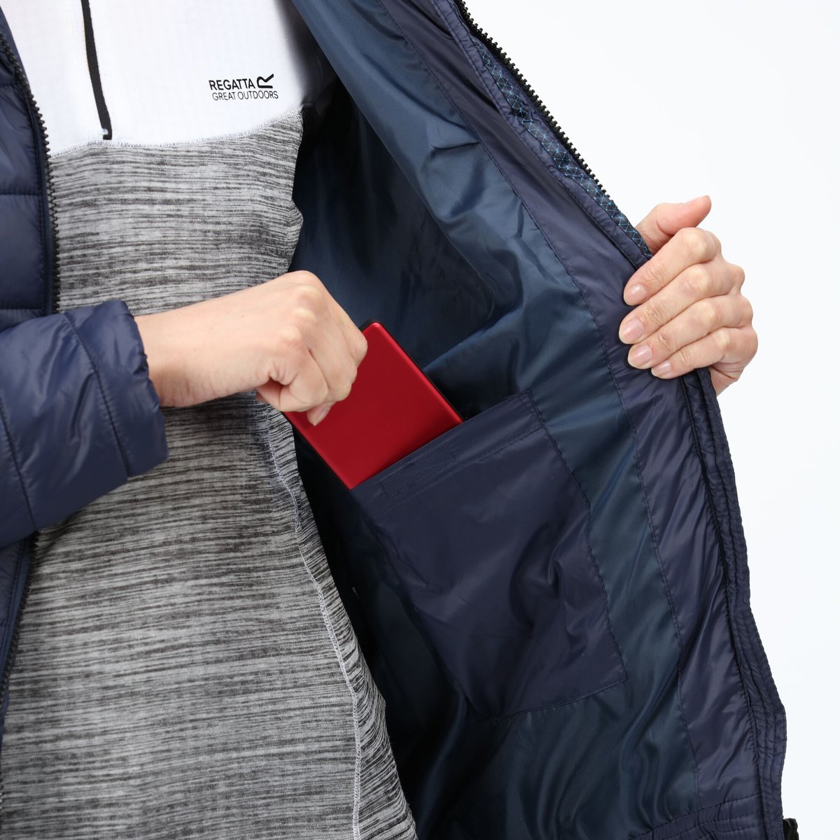 Veste chauffante VOLTERA LOFT bleu marine, REGATTA