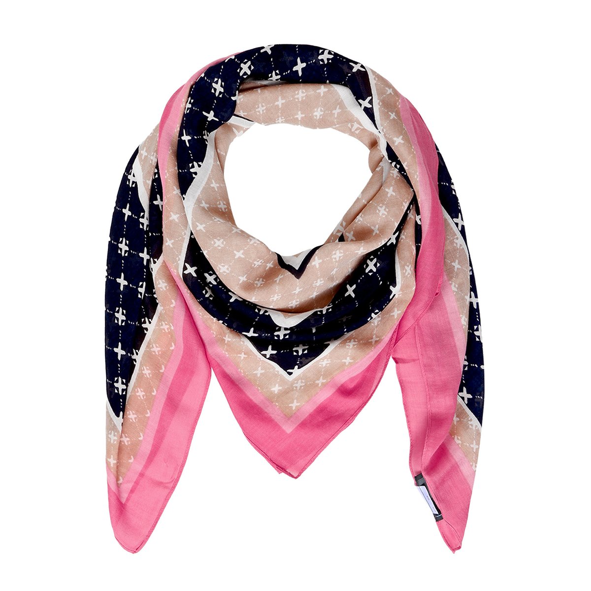 Foulard à impression nature/pink, BETTY BARCLAY